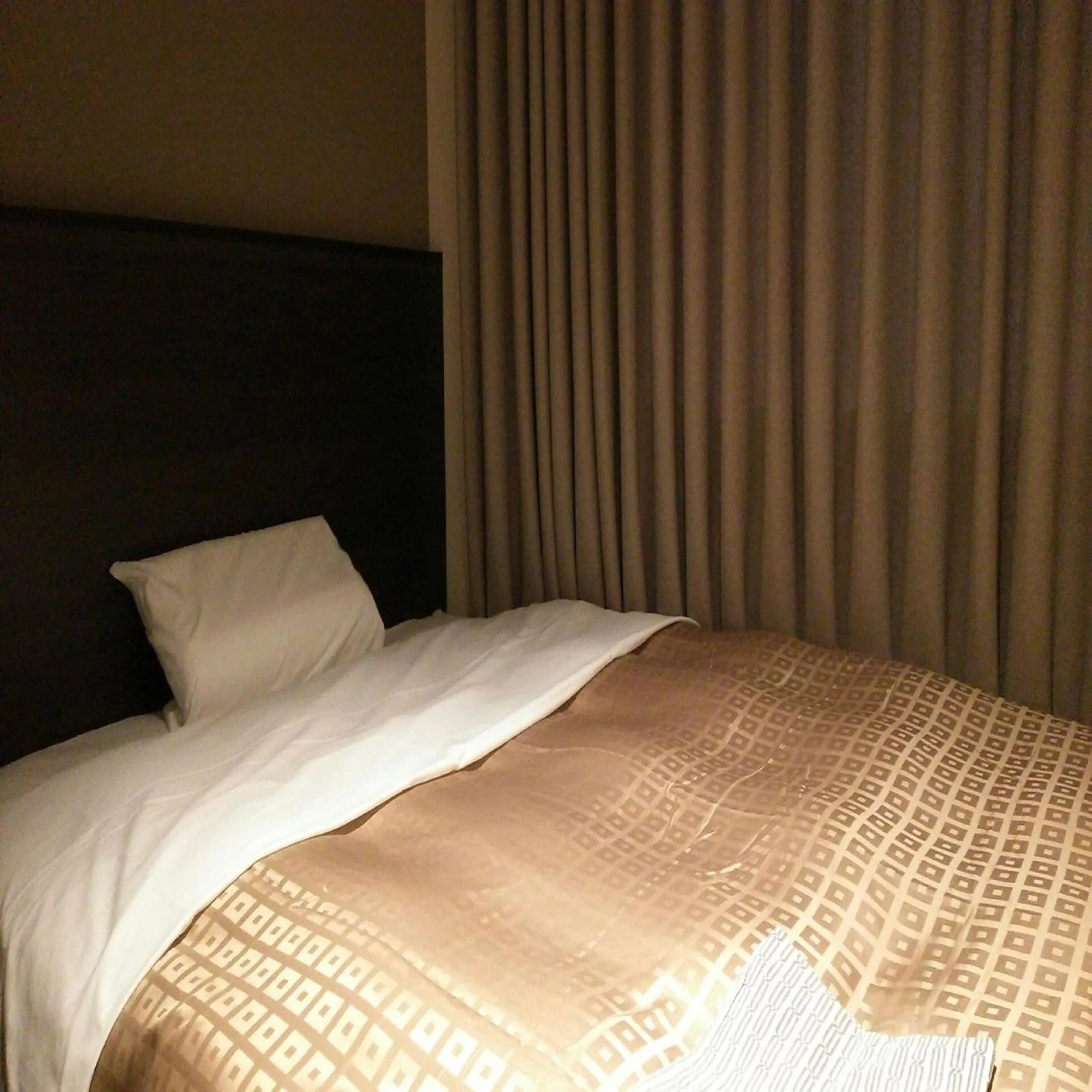 Bed in Hotel Crown Hills Kimitsu