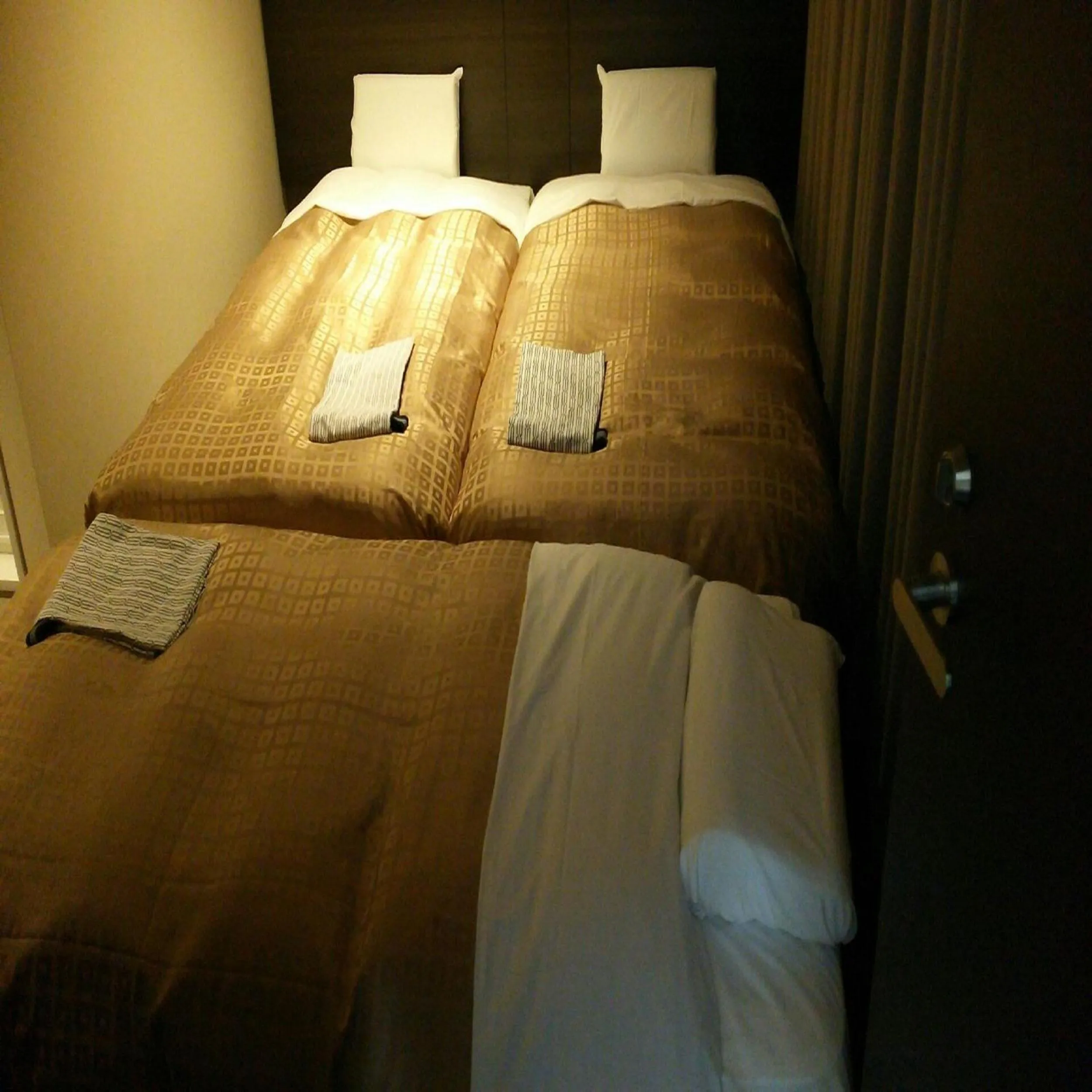 Bed in Hotel Crown Hills Kimitsu