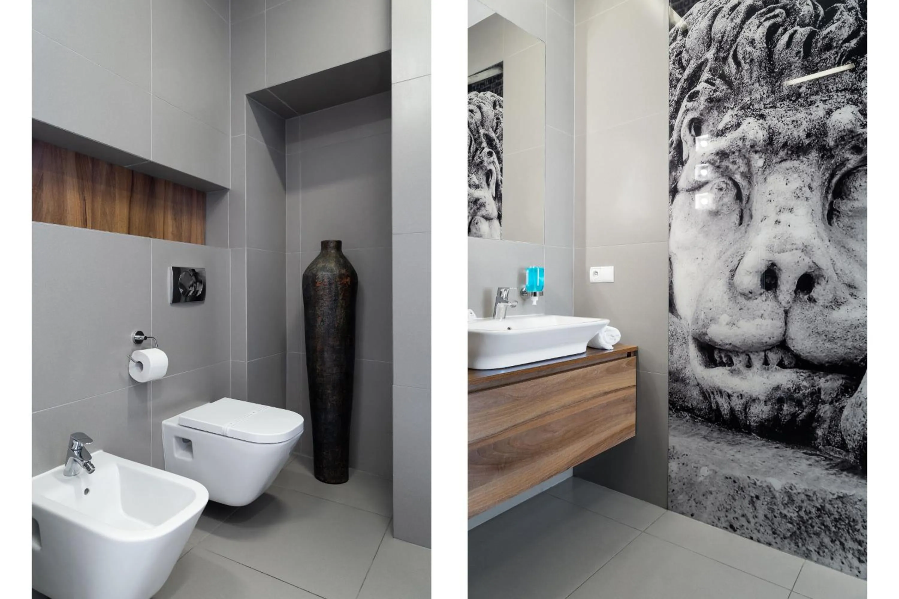 Bathroom in Krakow For You Main Square Apartments