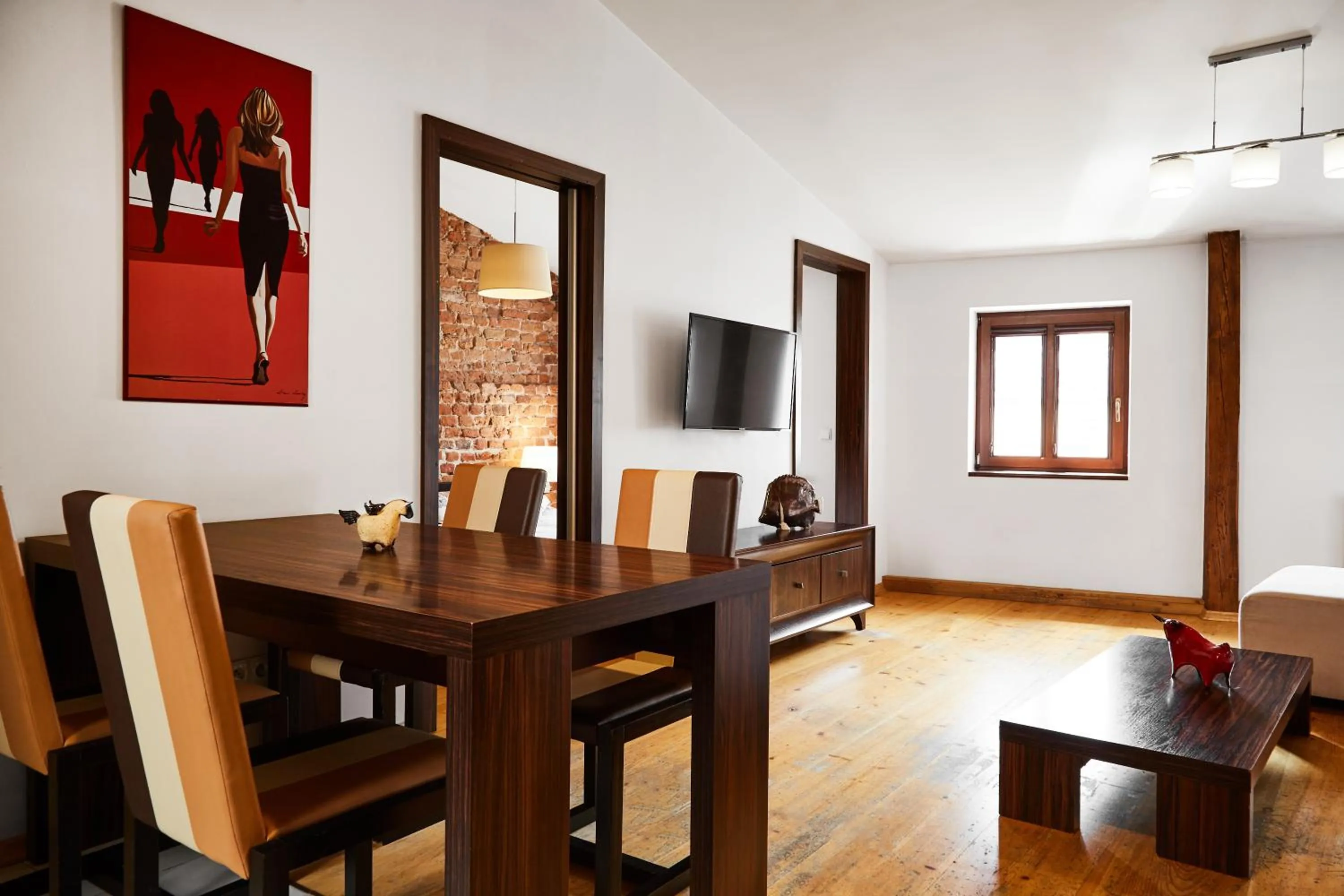 Dining area in Krakow For You Main Square Apartments