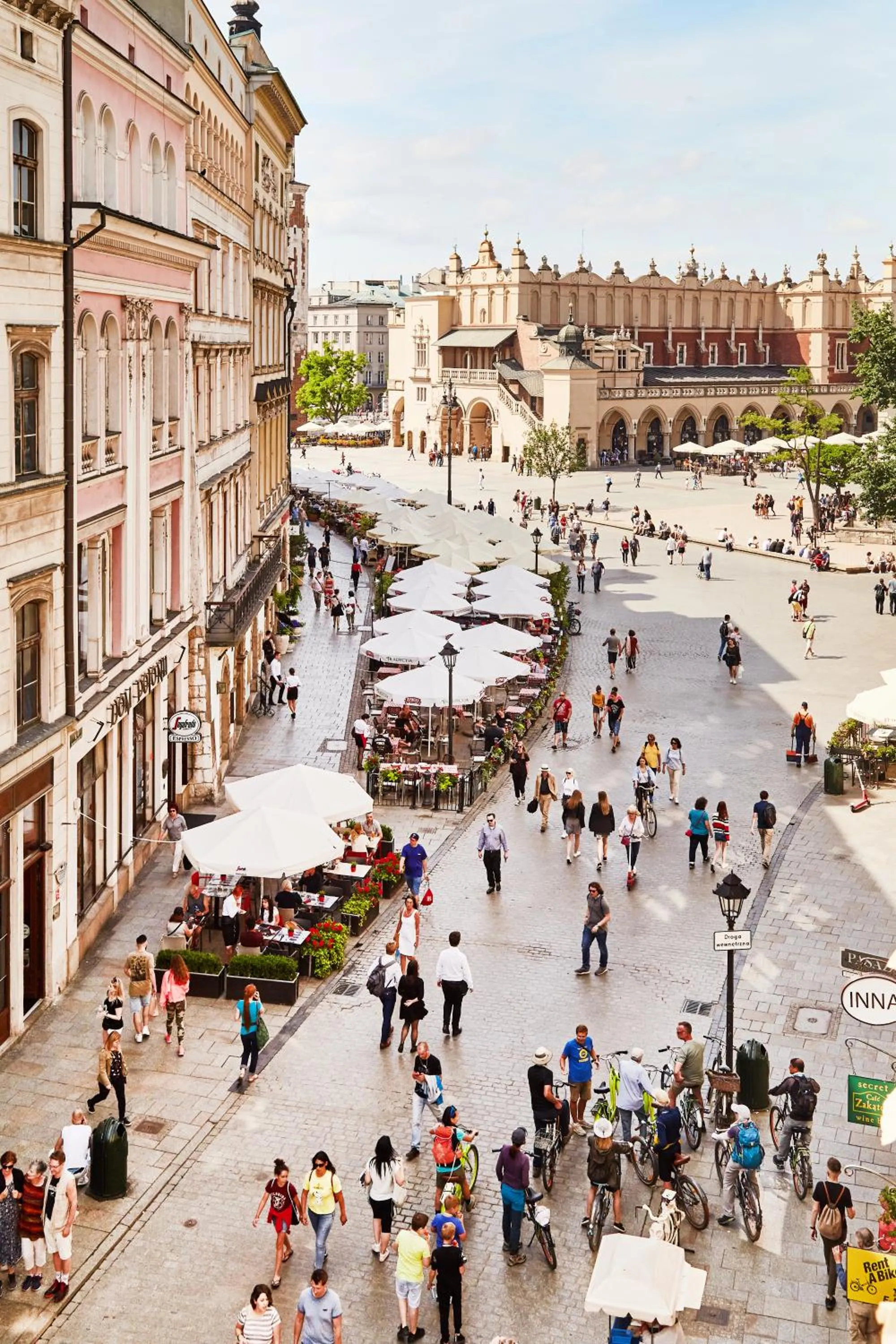 Street view in Krakow For You Main Square Apartments