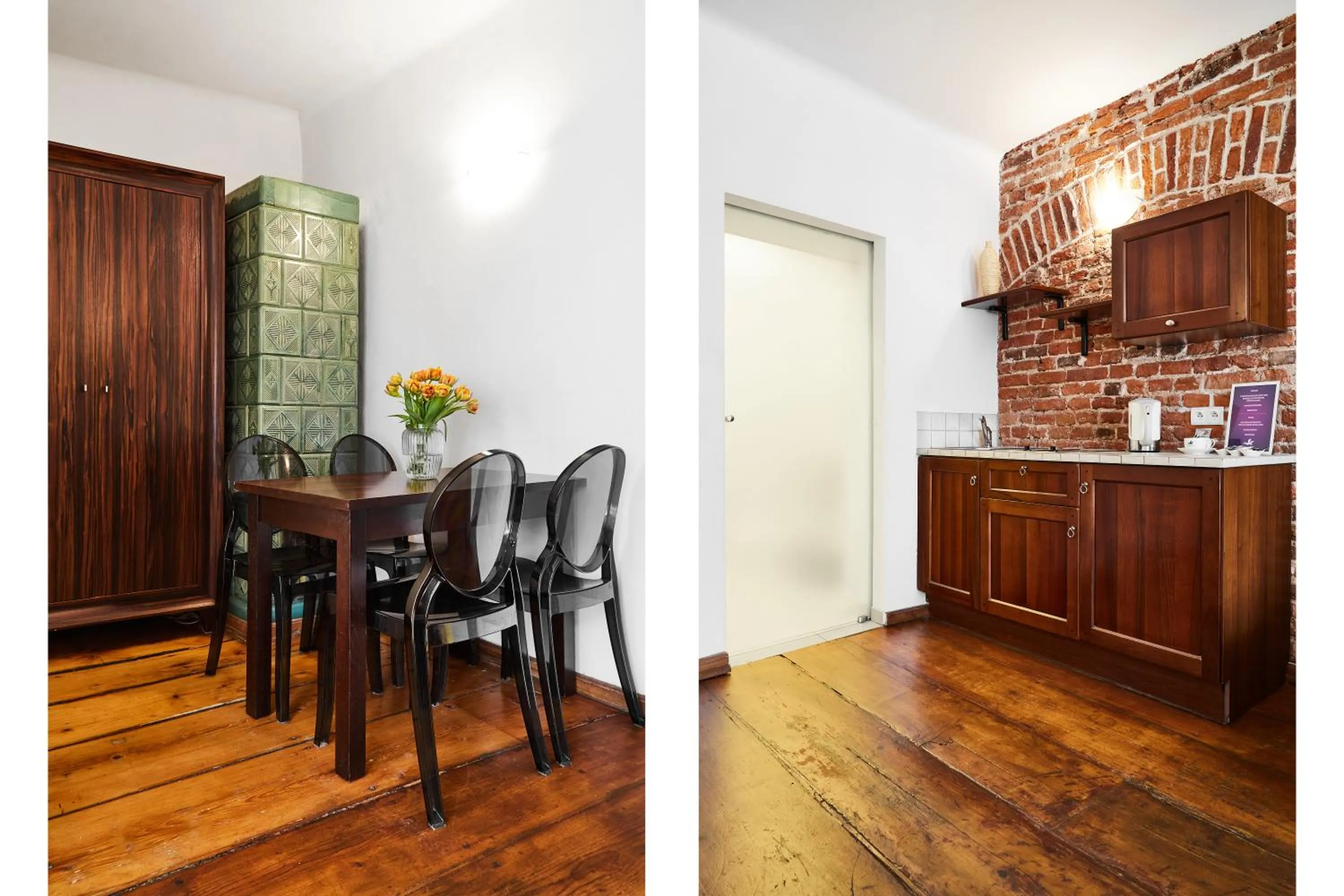 Kitchen or kitchenette in Krakow For You Main Square Apartments