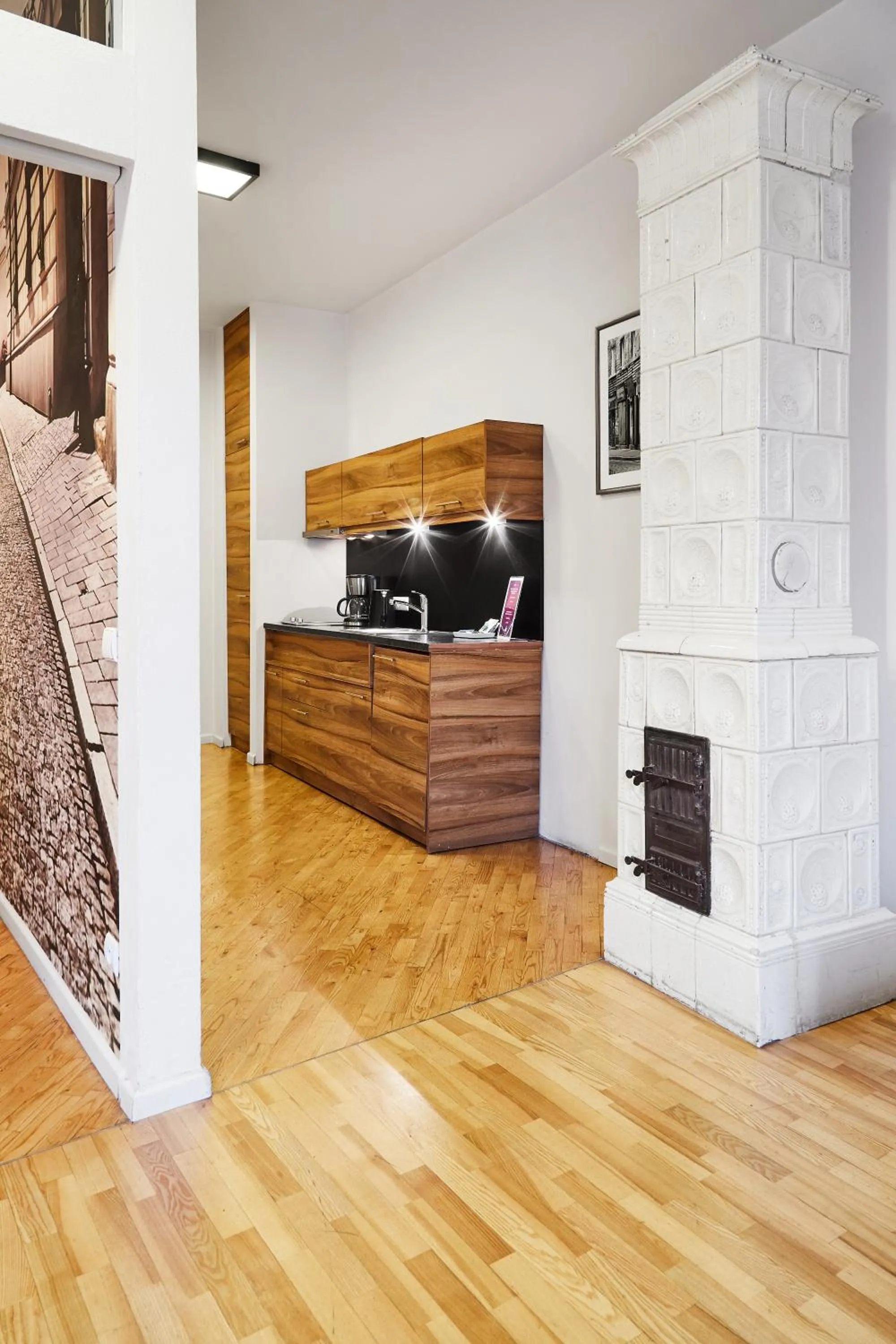 Kitchen or kitchenette in Krakow For You Main Square Apartments