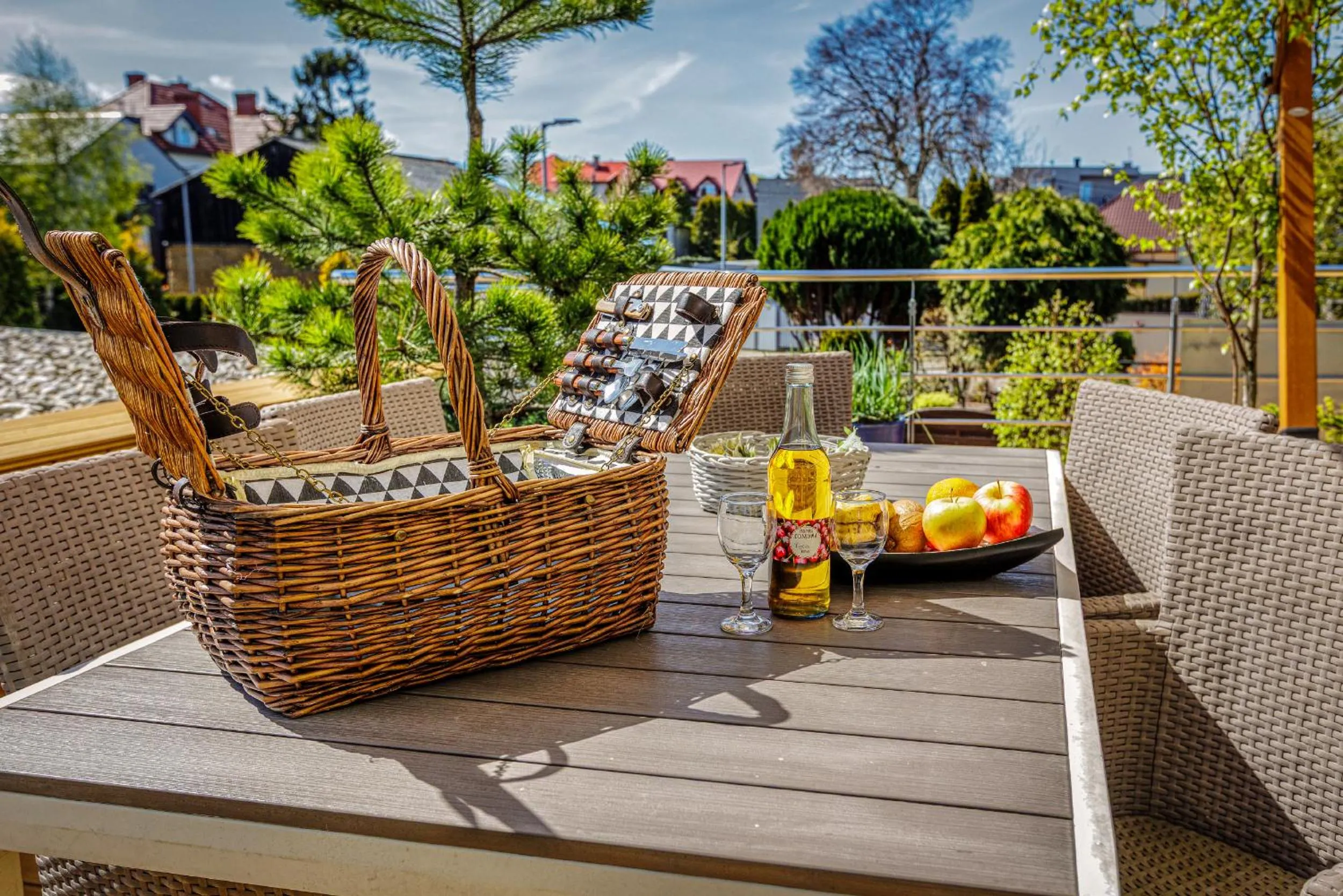 Balcony/Terrace in Kameralny Aparthotel Elegante Władysławowo - Adults Only