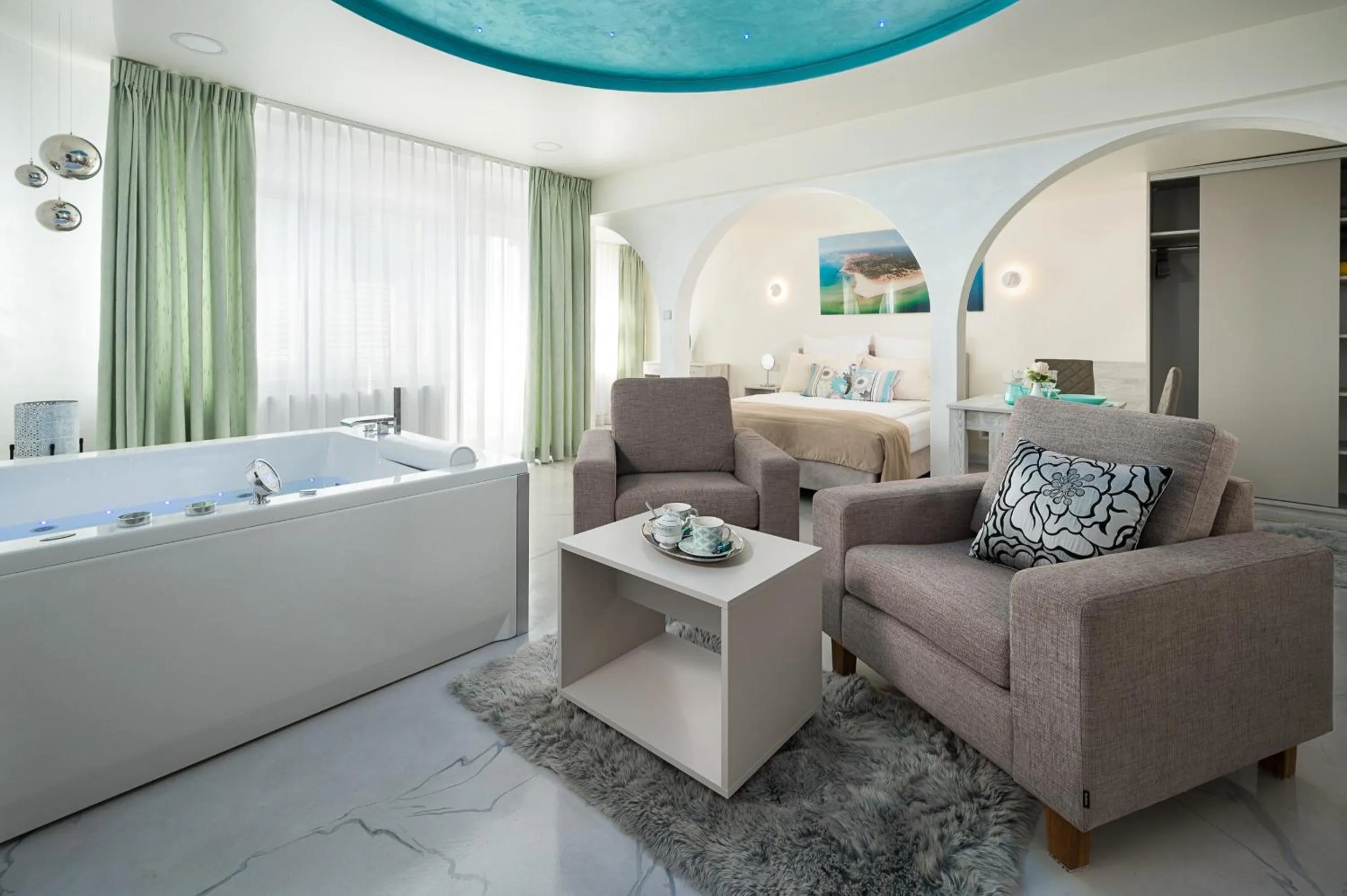 Seating area in Kameralny Aparthotel Elegante Władysławowo - Adults Only