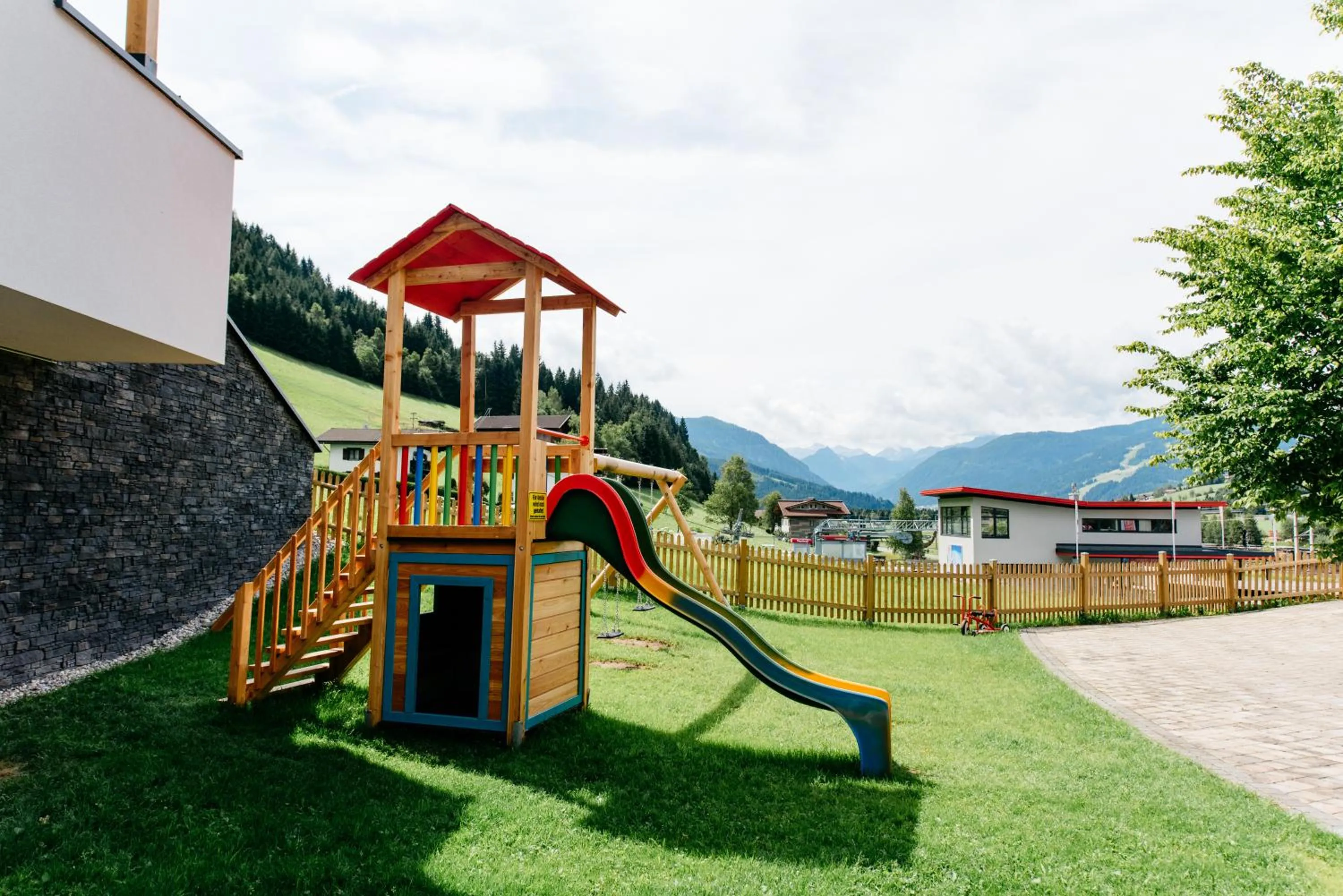 Children play ground in Landhotel Berger