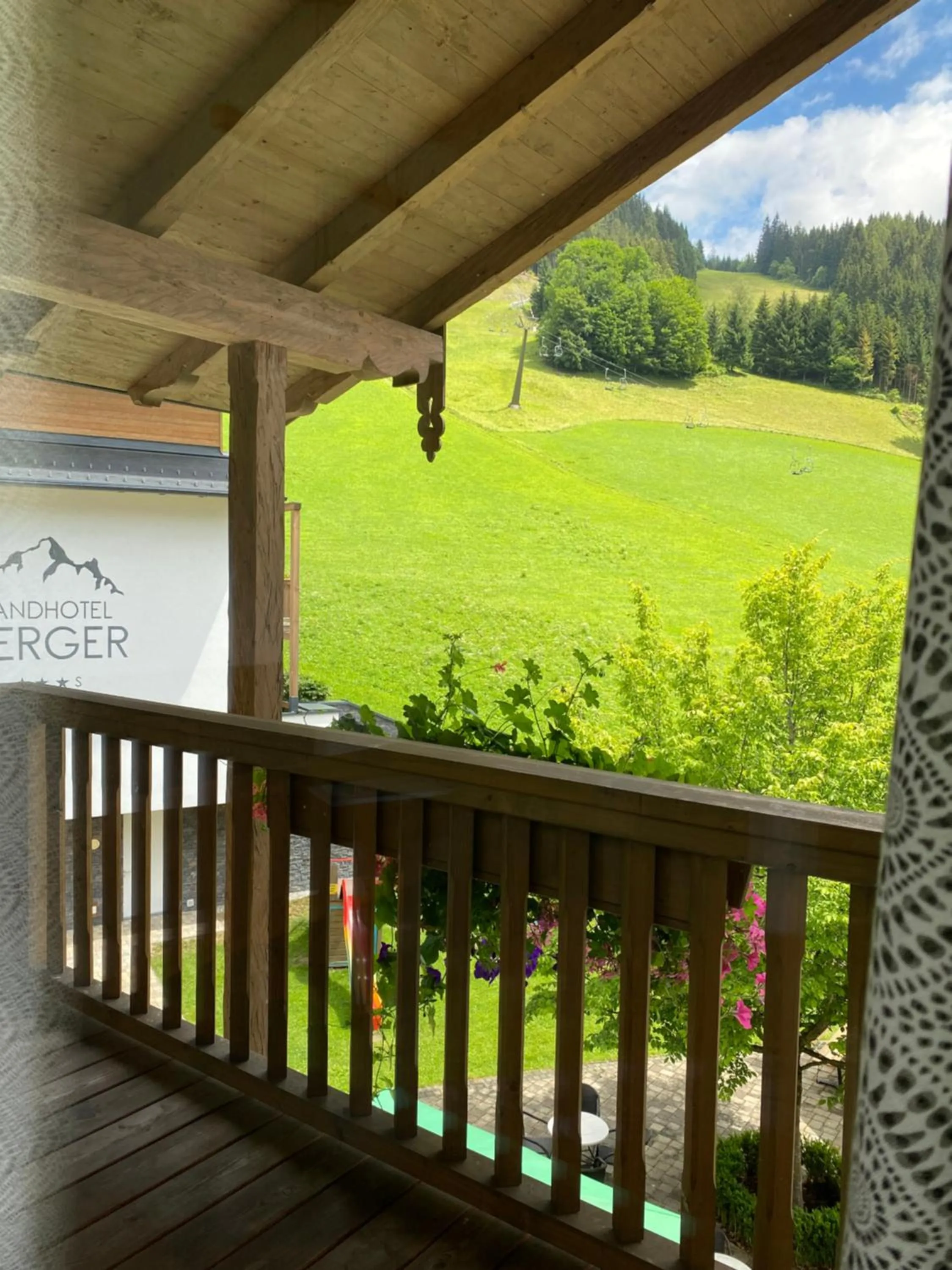 View (from property/room) in Landhotel Berger