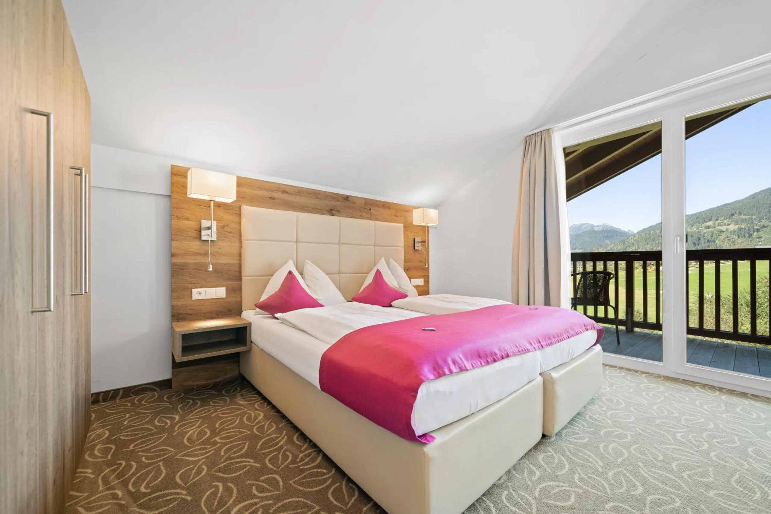 Bed in Landhotel Berger