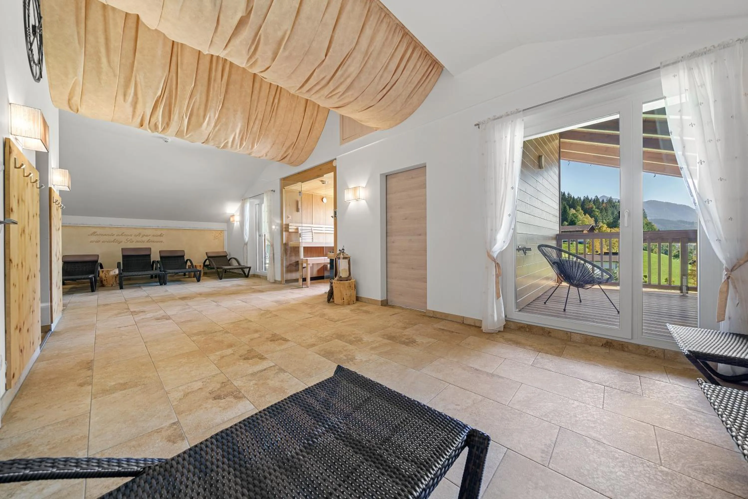 Sauna in Landhotel Berger