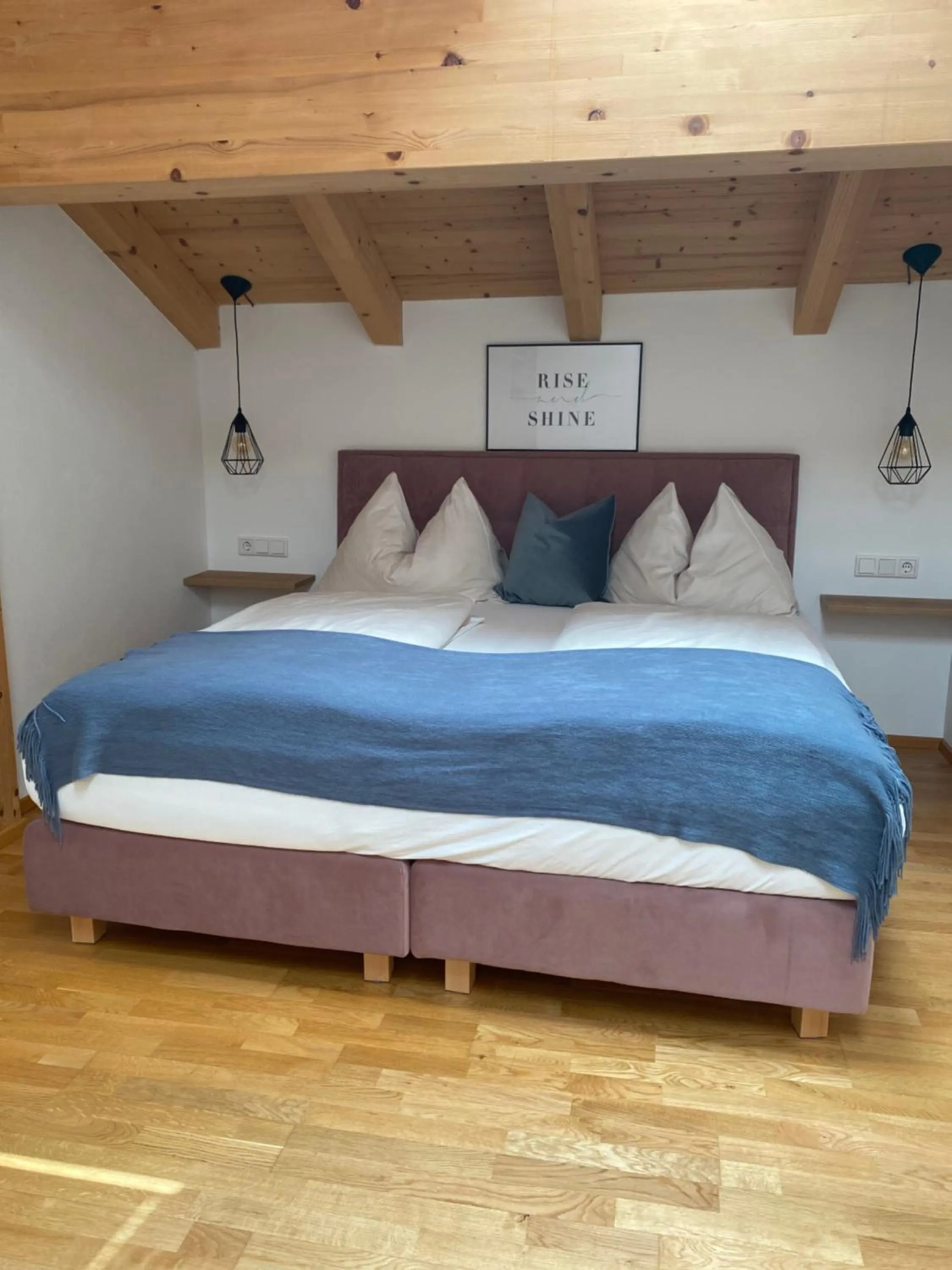 Bedroom, Bed in Landhotel Berger