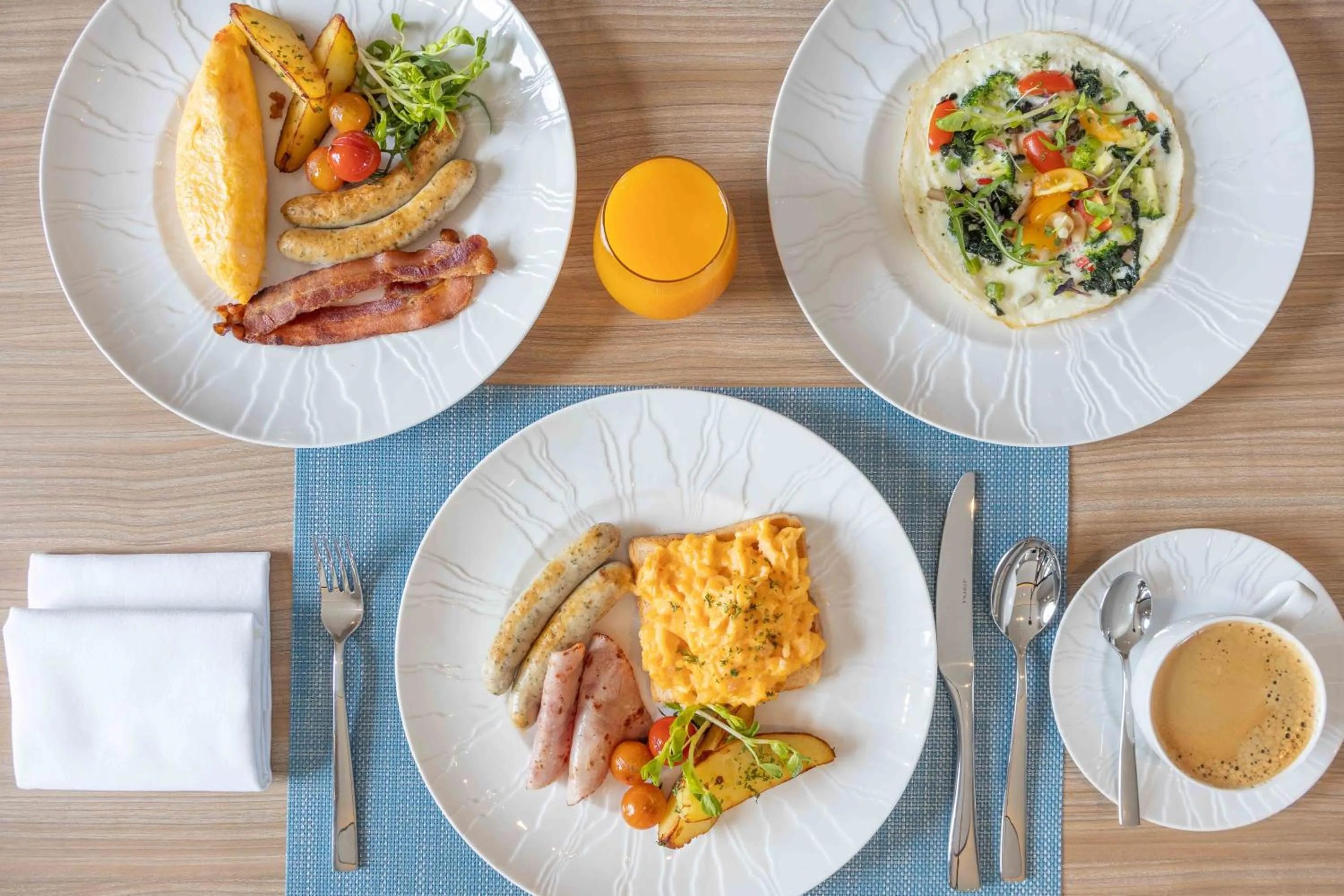 Breakfast in Marriott Executive Apartments Bangkok, Sukhumvit 50