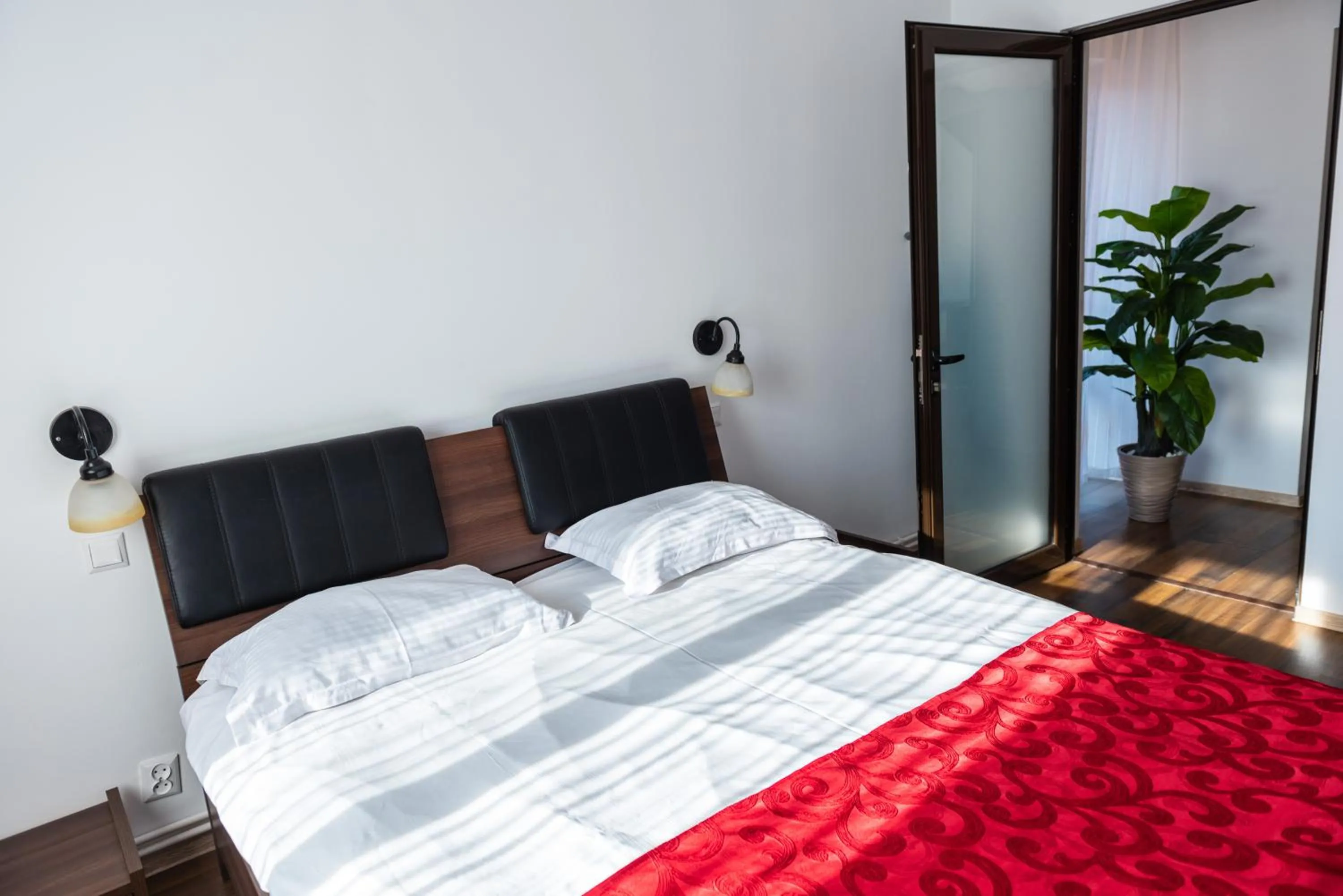 Bed in Aparthotel Metropol