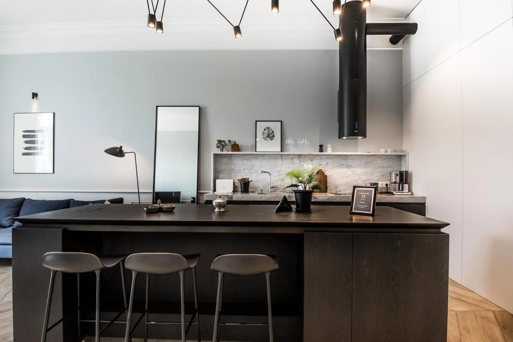 Kitchen or kitchenette in Stradom15 Apartments