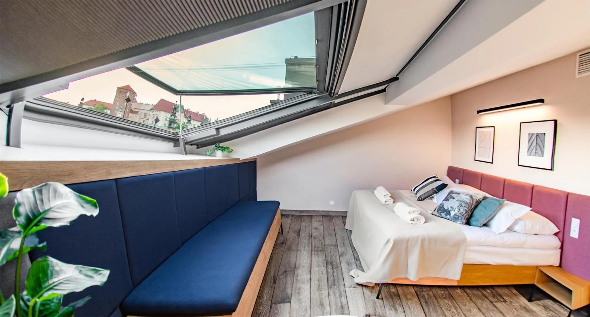 Bed in Stradom15 Apartments