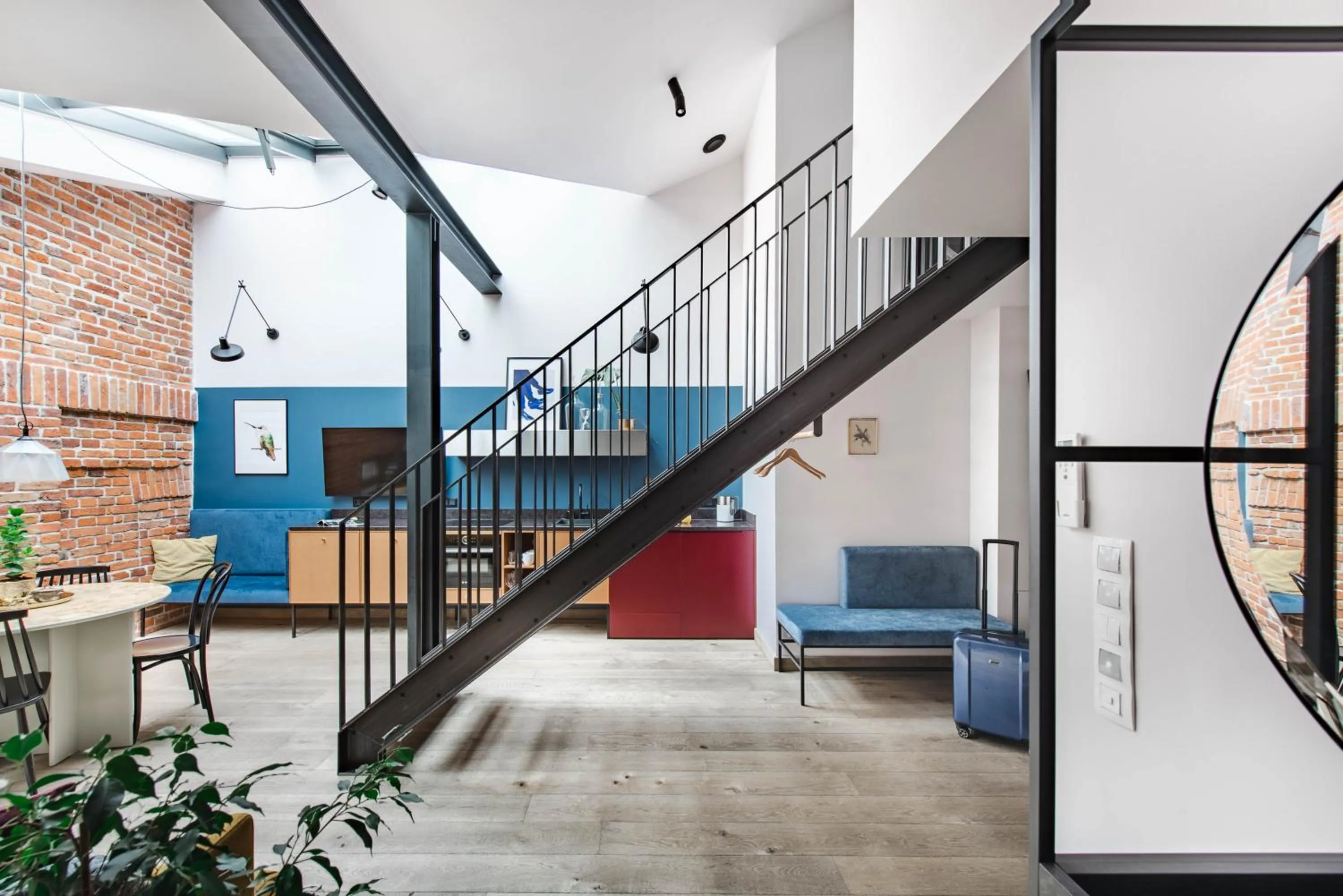 Living room in Stradom15 Apartments