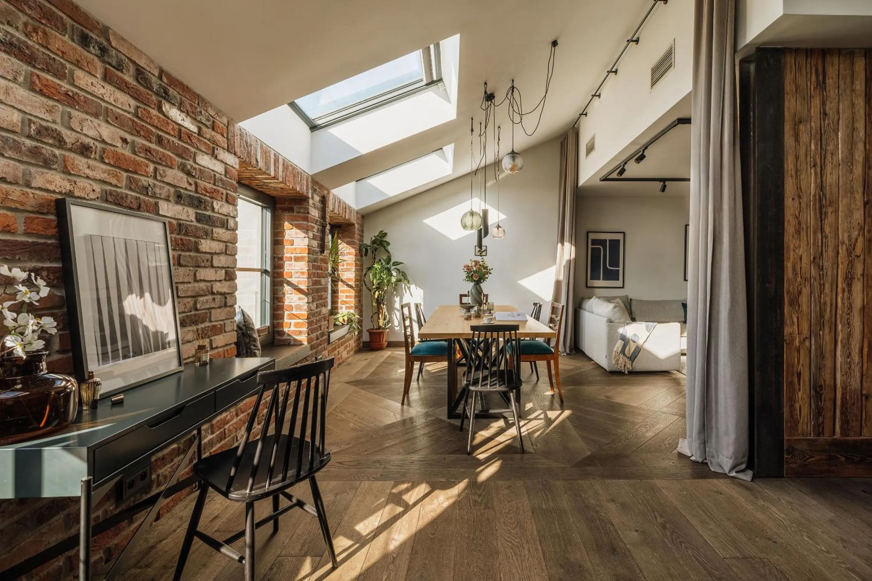 Living room in Stradom 15 - LoftAffair Collection