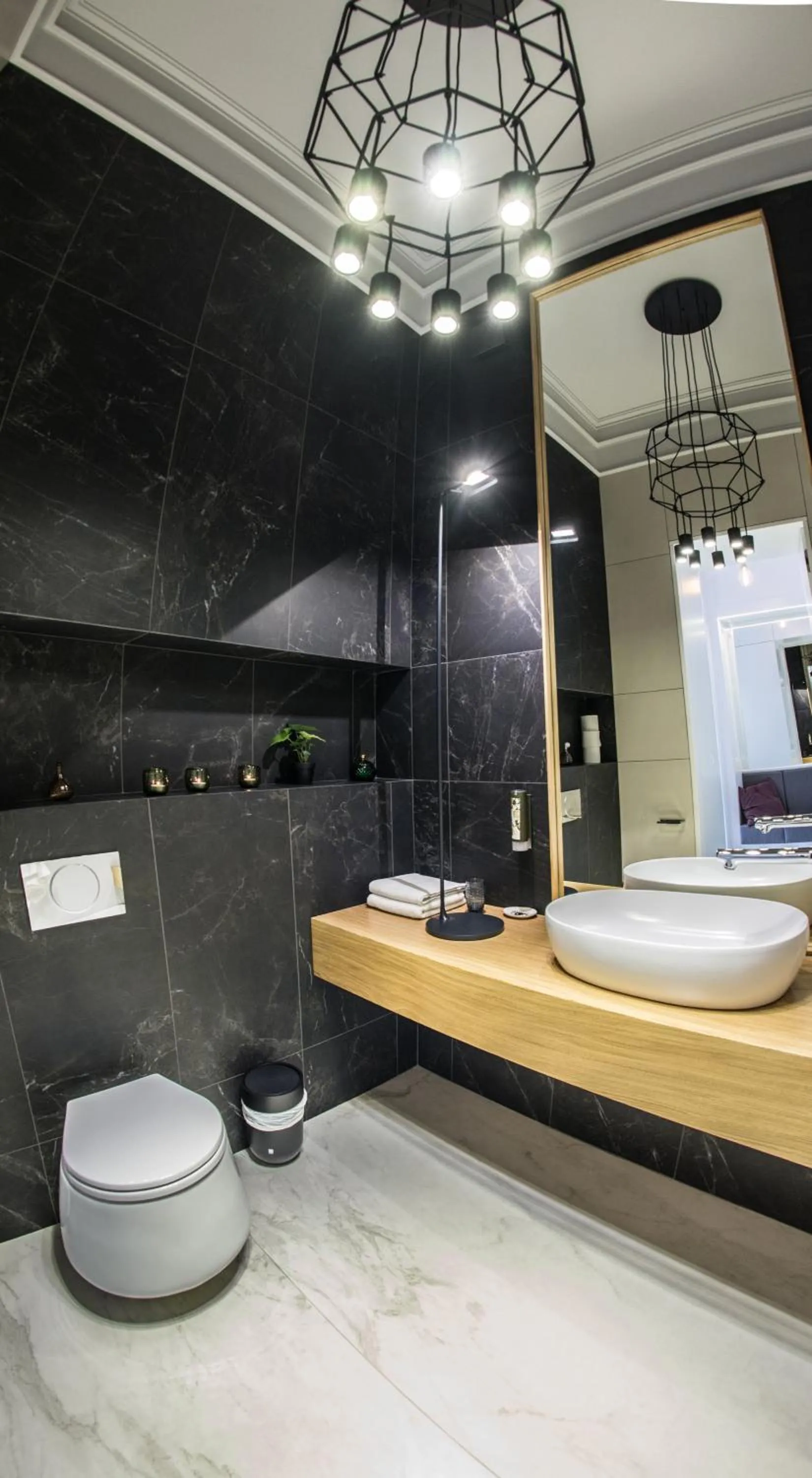 Toilet in Stradom15 Apartments