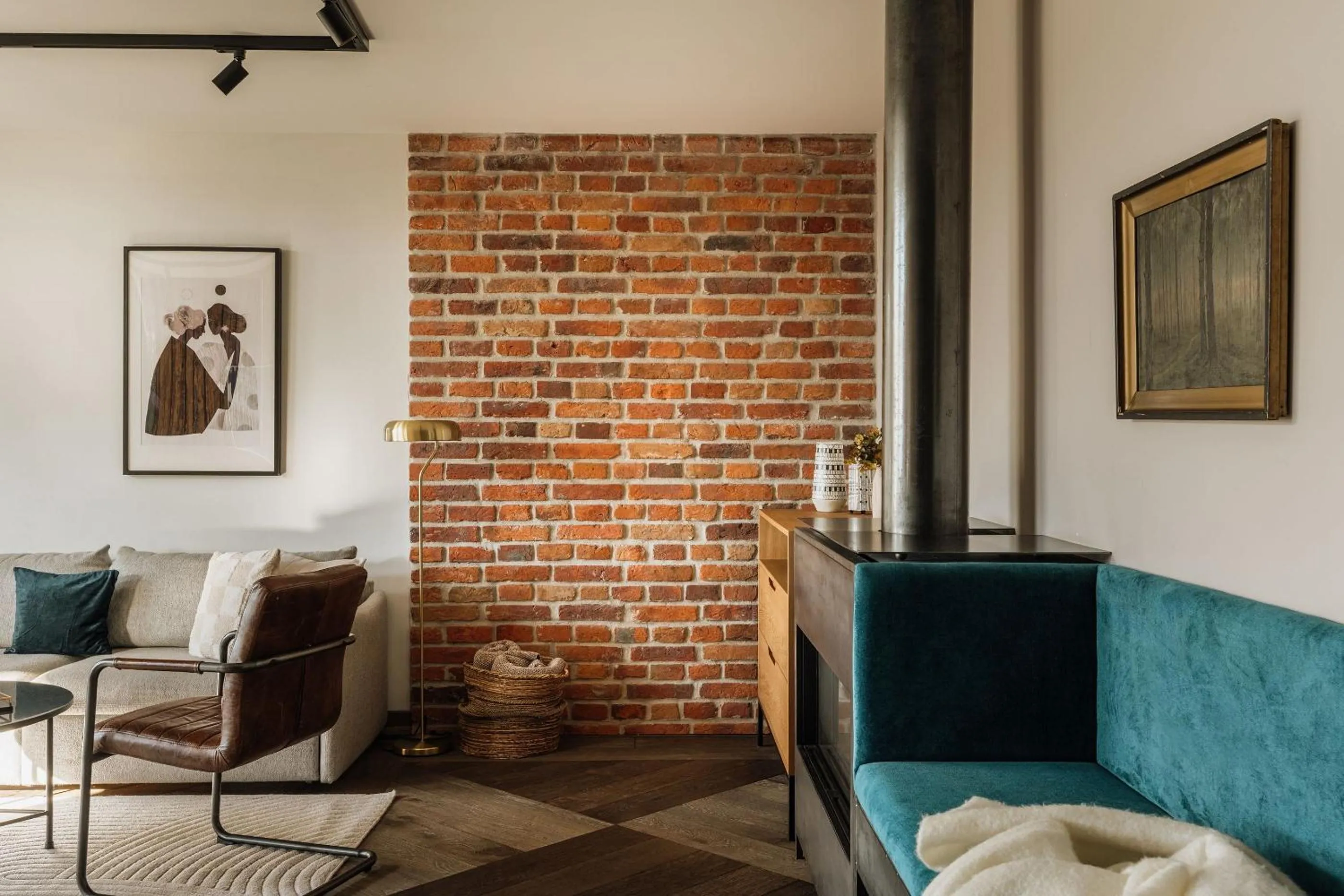 Living room in Stradom 15 - LoftAffair Collection