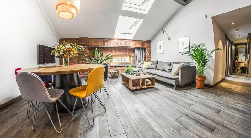 Living room in Stradom15 Apartments