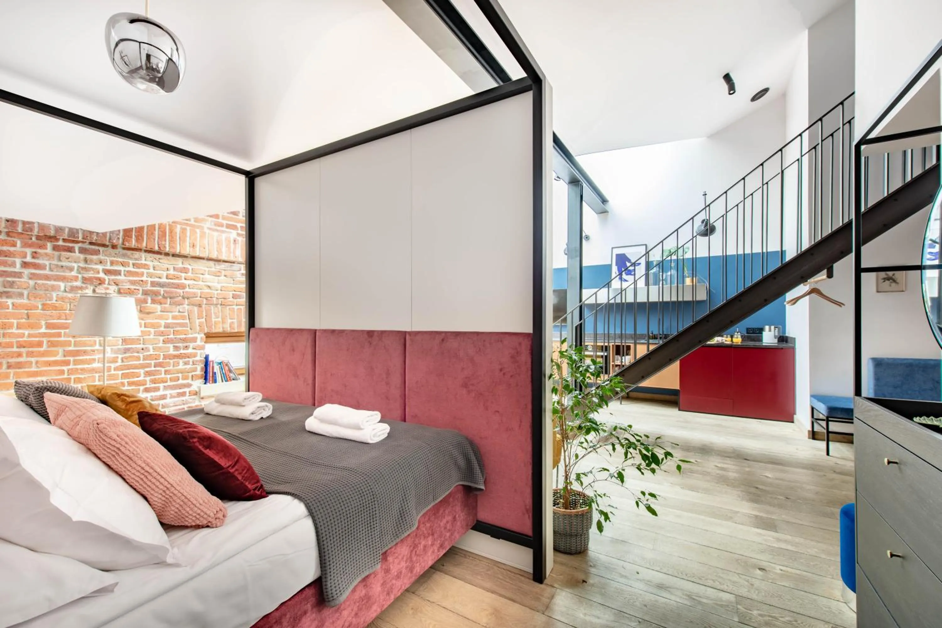 Bed in Stradom15 Apartments