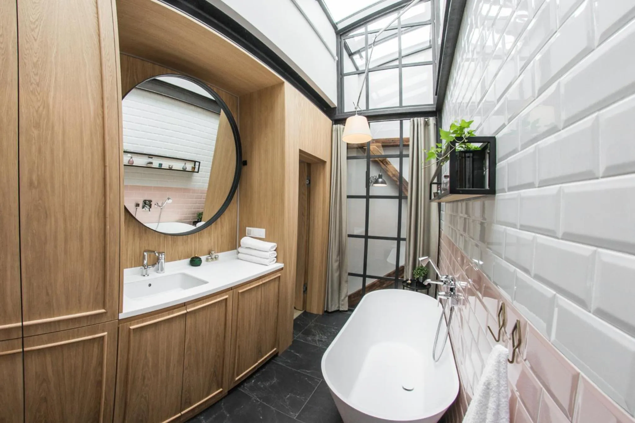 Toilet in Stradom15 Apartments