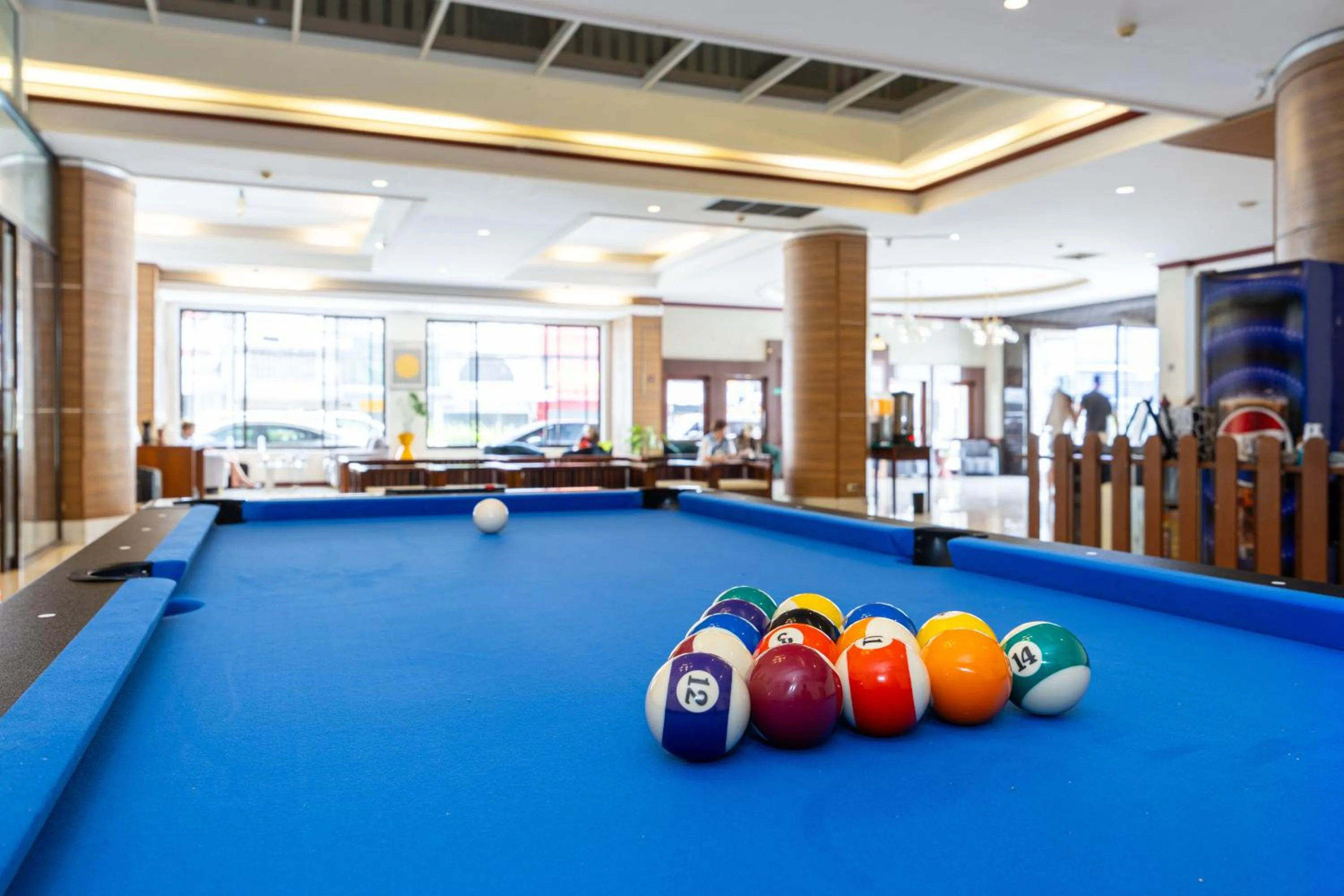 Billiard in The President Hotel at Chokchai 4