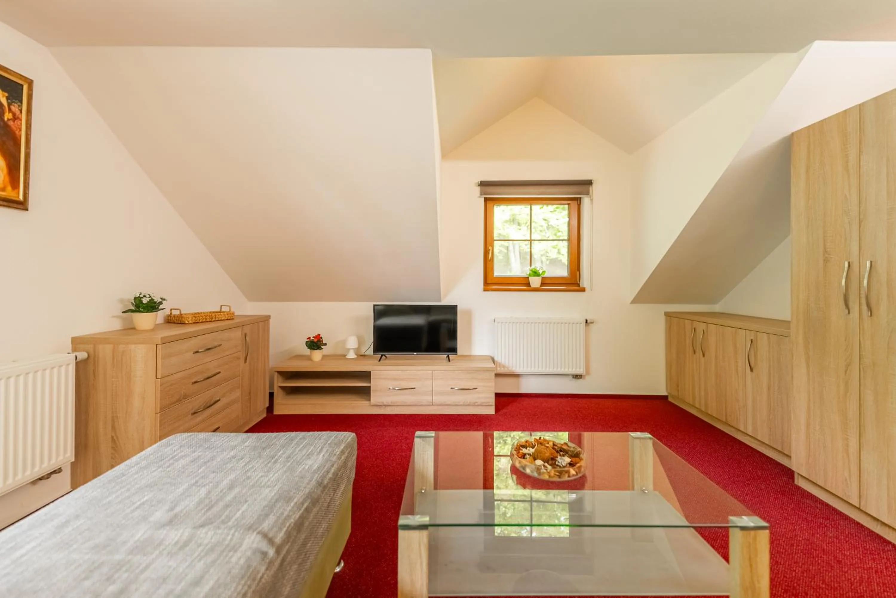 Bed in Wellness hotel Chata Jana