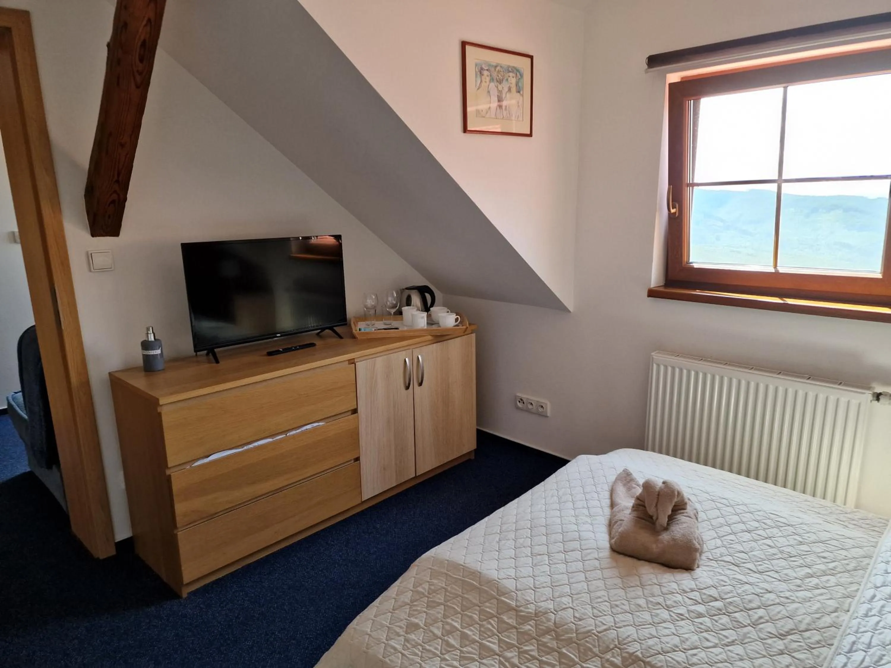 Bed in Wellness hotel Chata Jana