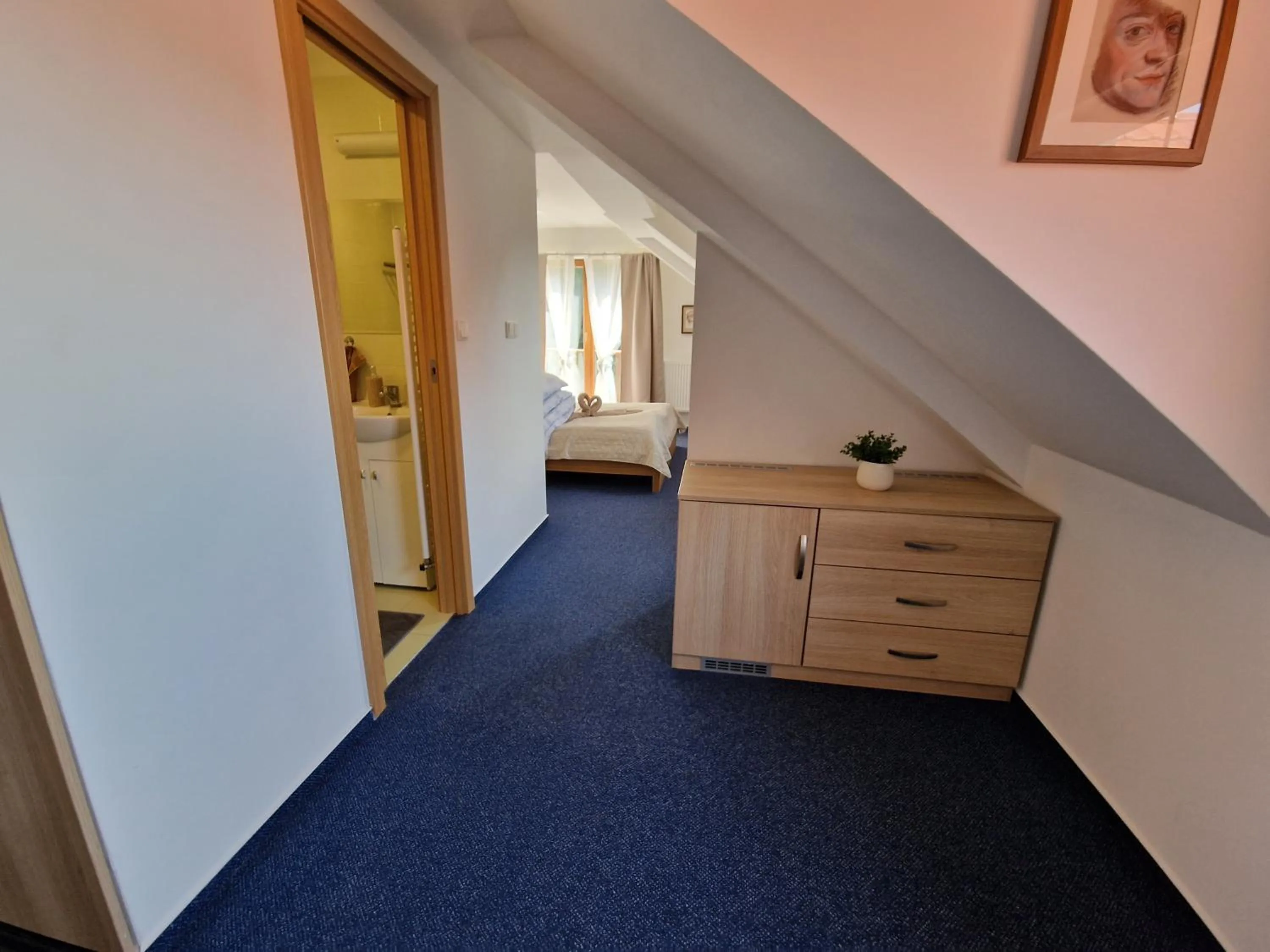 Bed in Wellness hotel Chata Jana