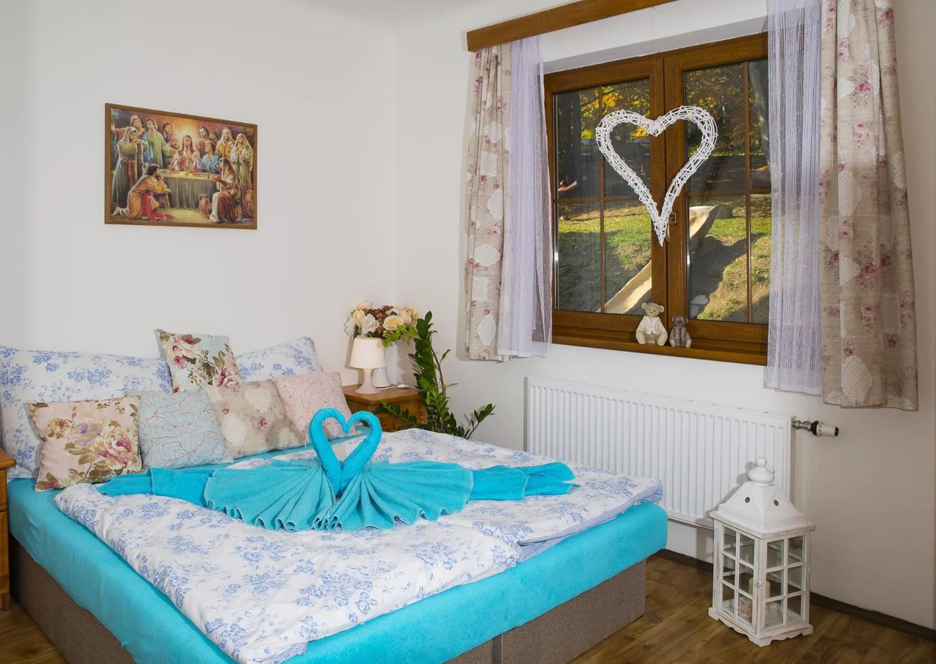 Bed in Wellness hotel Chata Jana