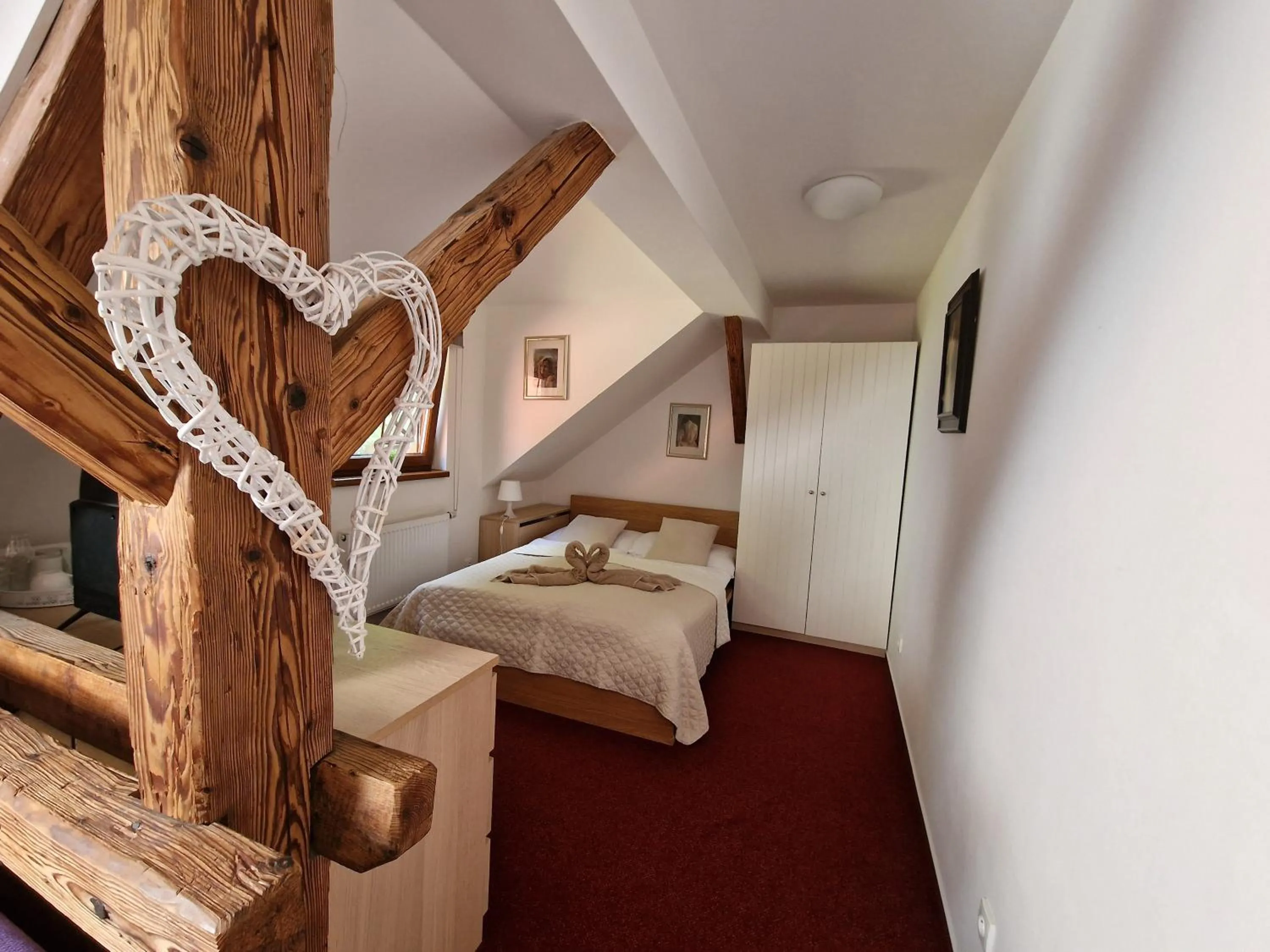 Bed in Wellness hotel Chata Jana