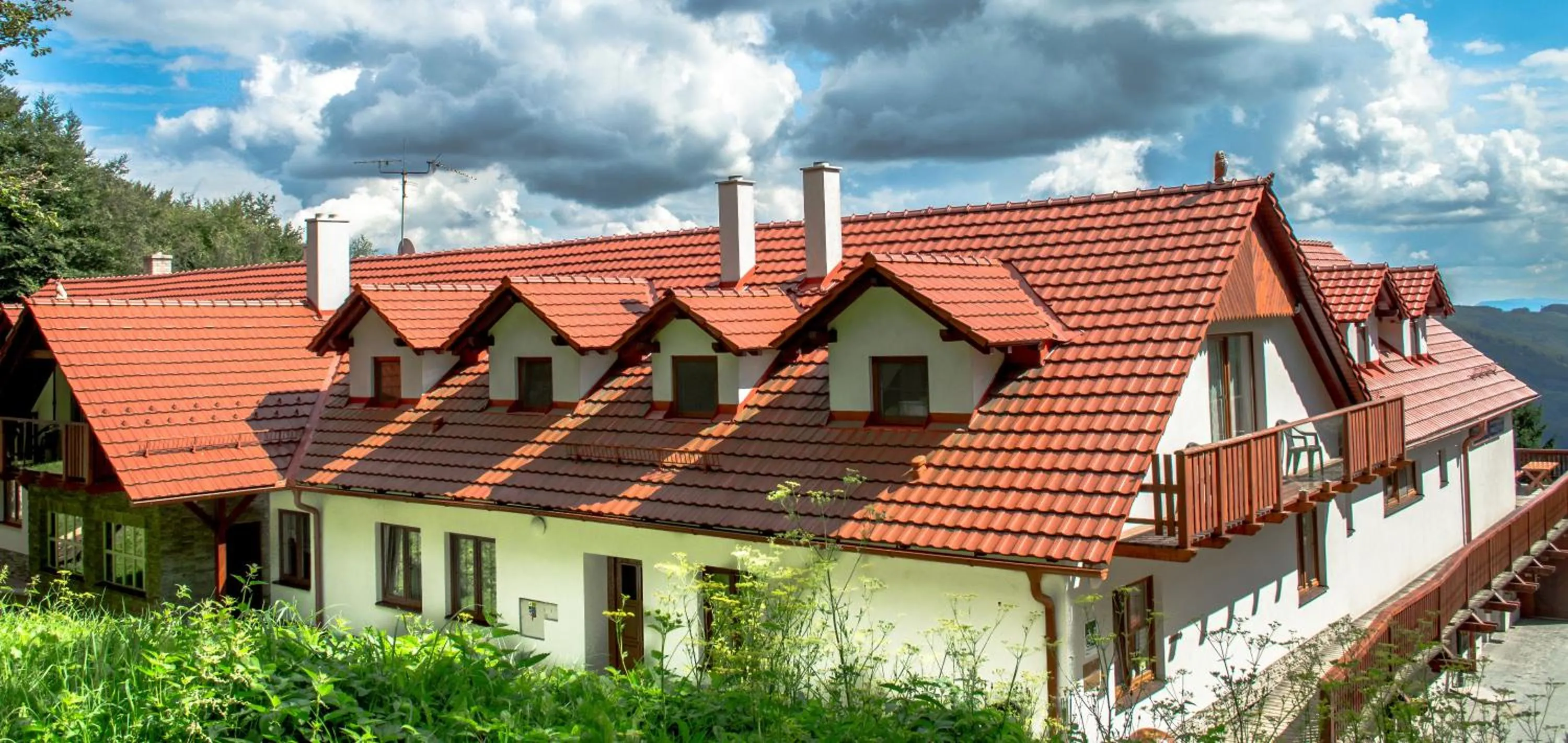 Property building in Wellness hotel Chata Jana