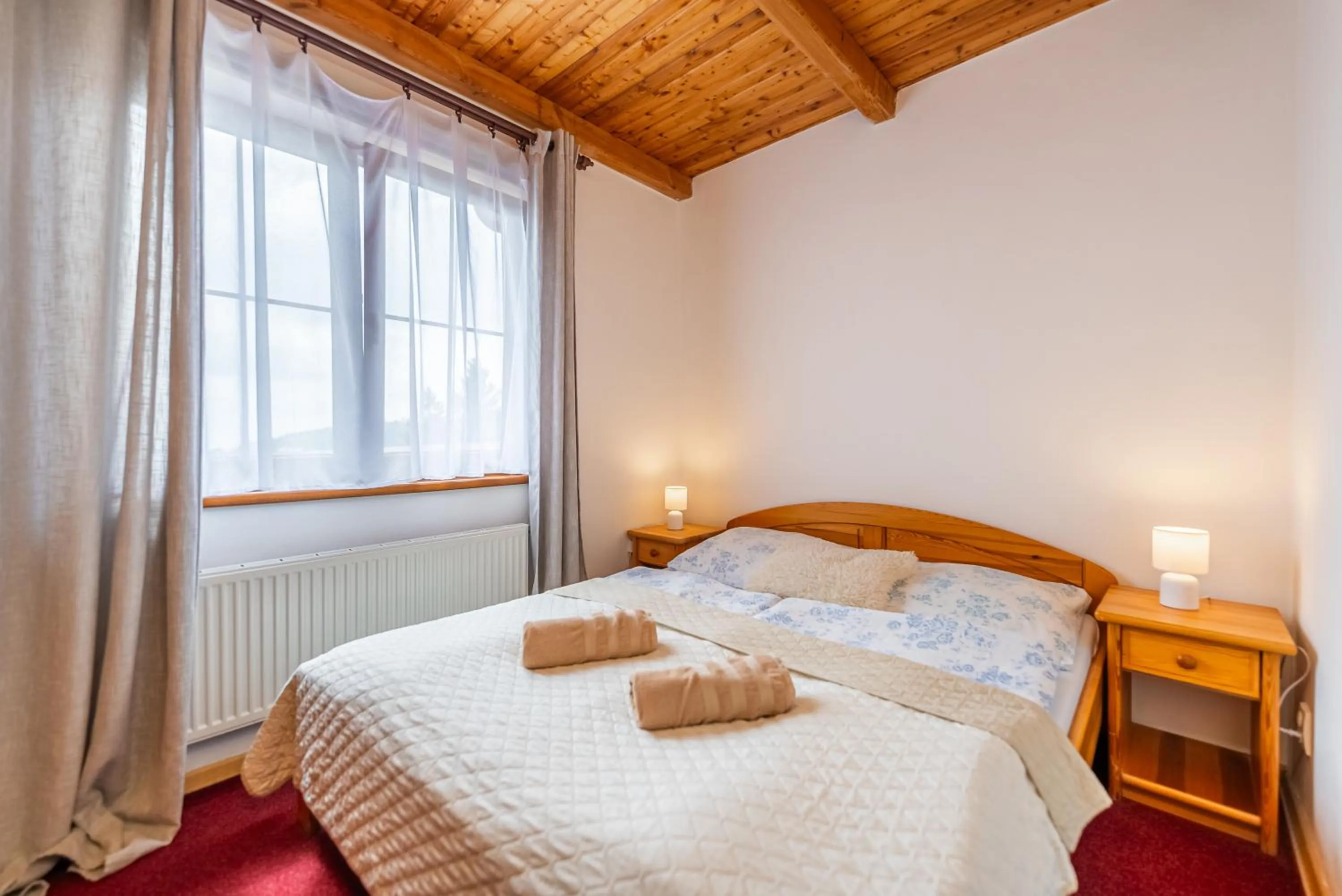 Bed in Wellness hotel Chata Jana