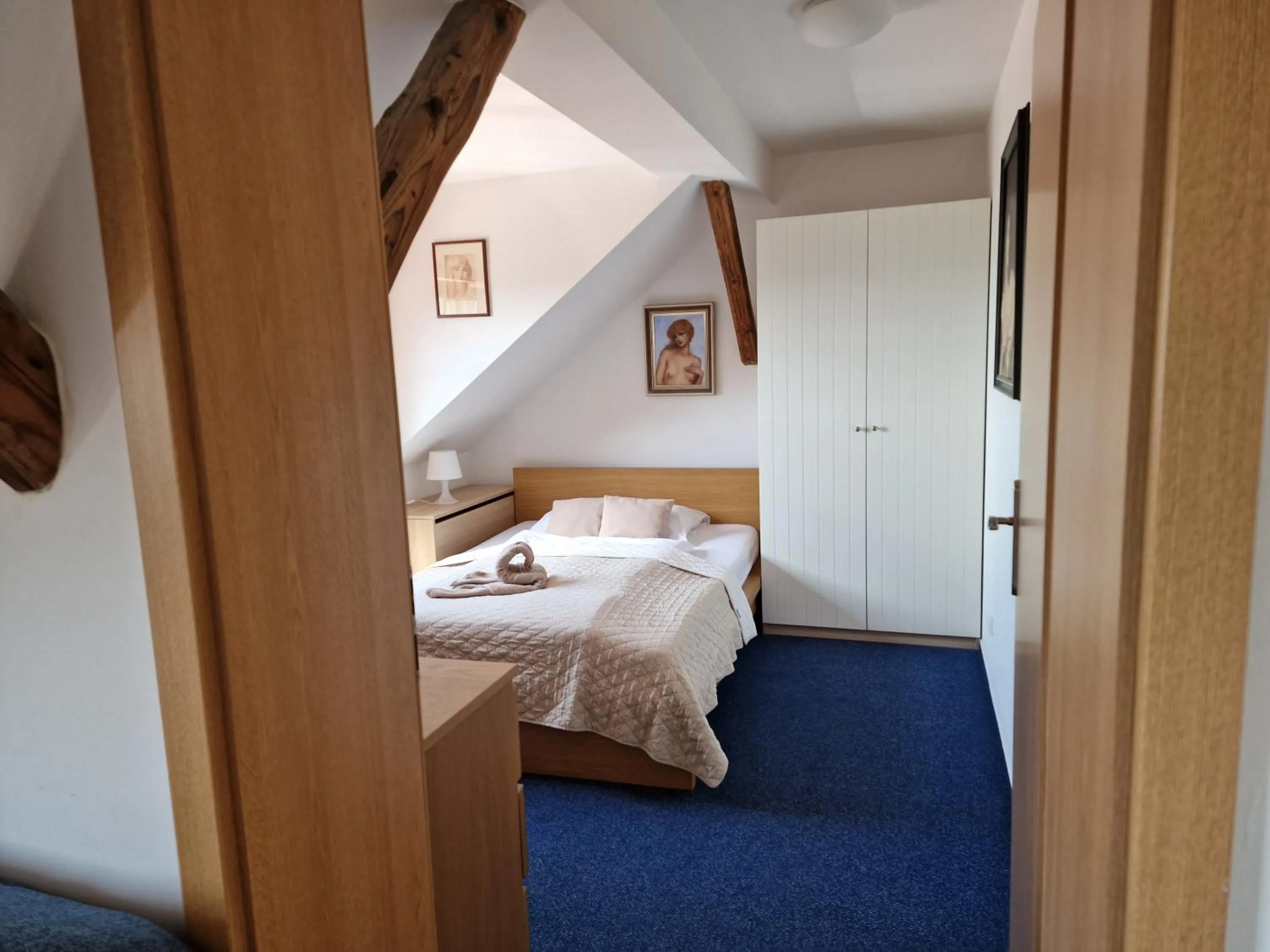 Bed in Wellness hotel Chata Jana