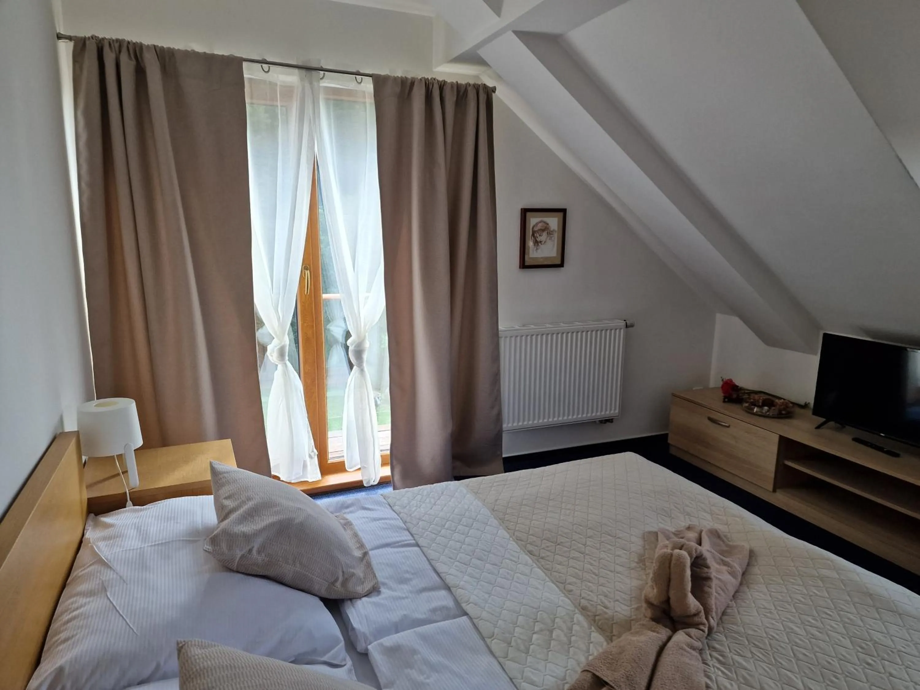 Bed in Wellness hotel Chata Jana