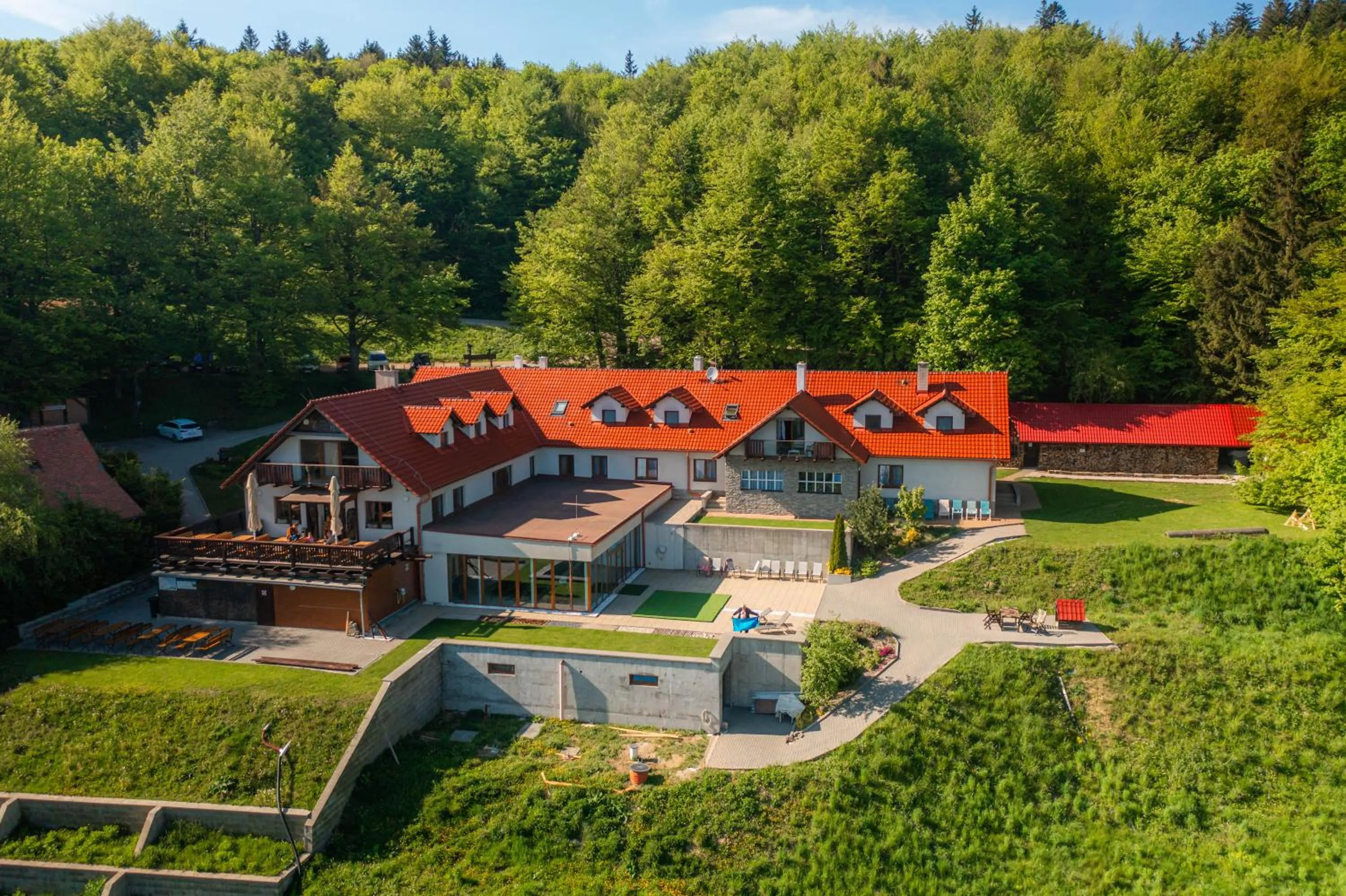 Property building in Wellness hotel Chata Jana