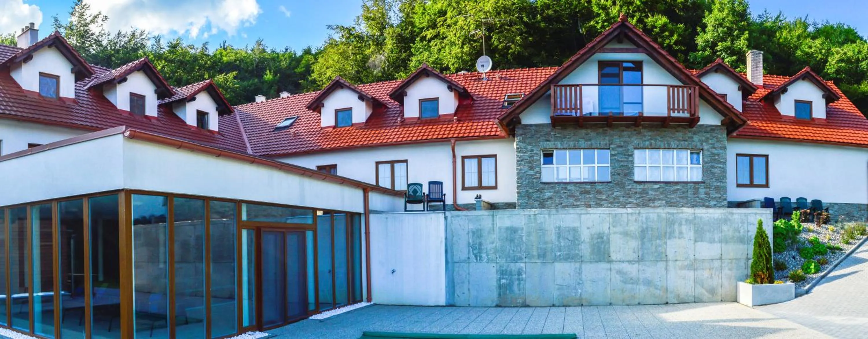 Property building in Wellness hotel Chata Jana