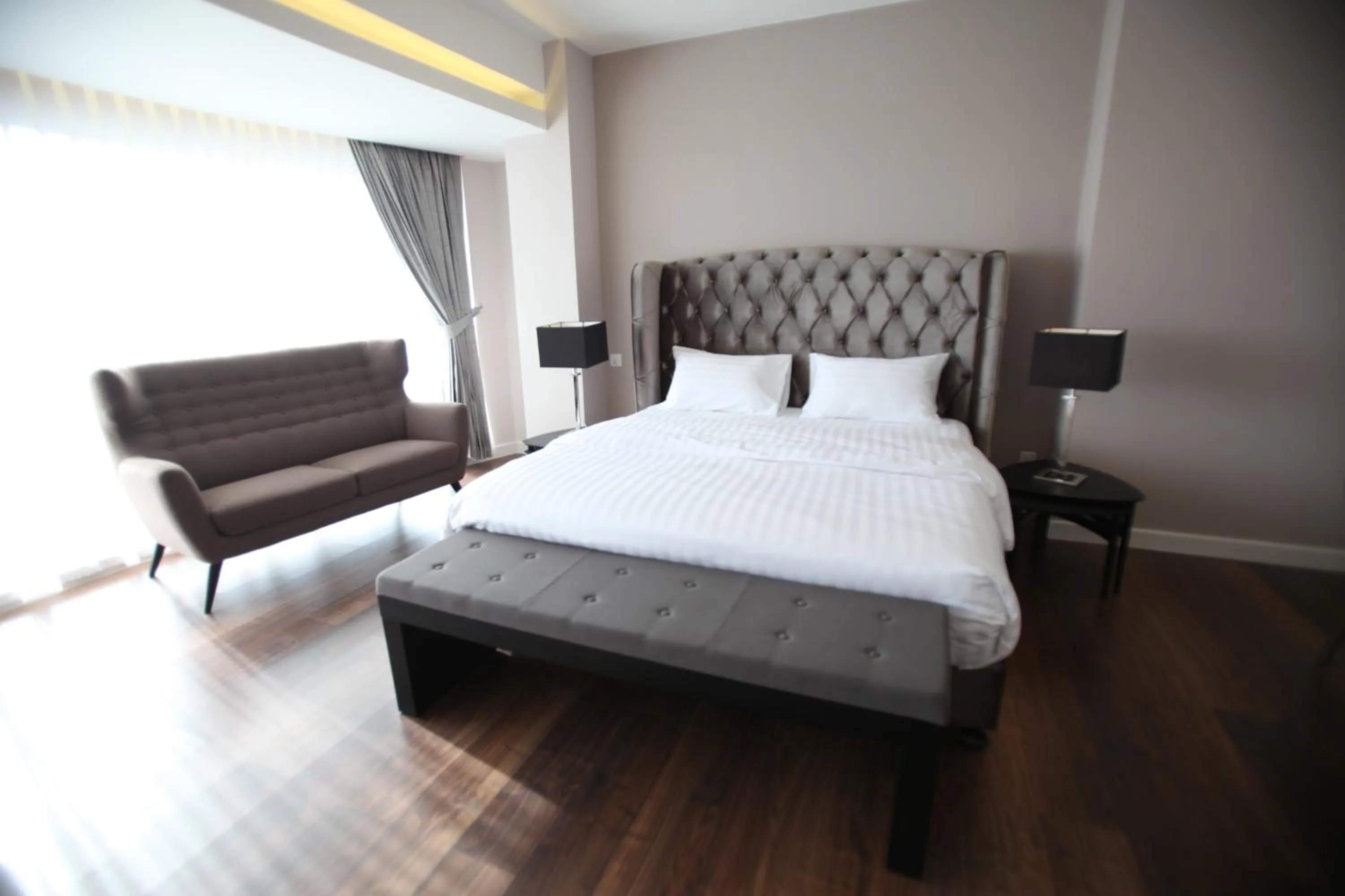 Bed in D'Anggerek Serviced Apartment