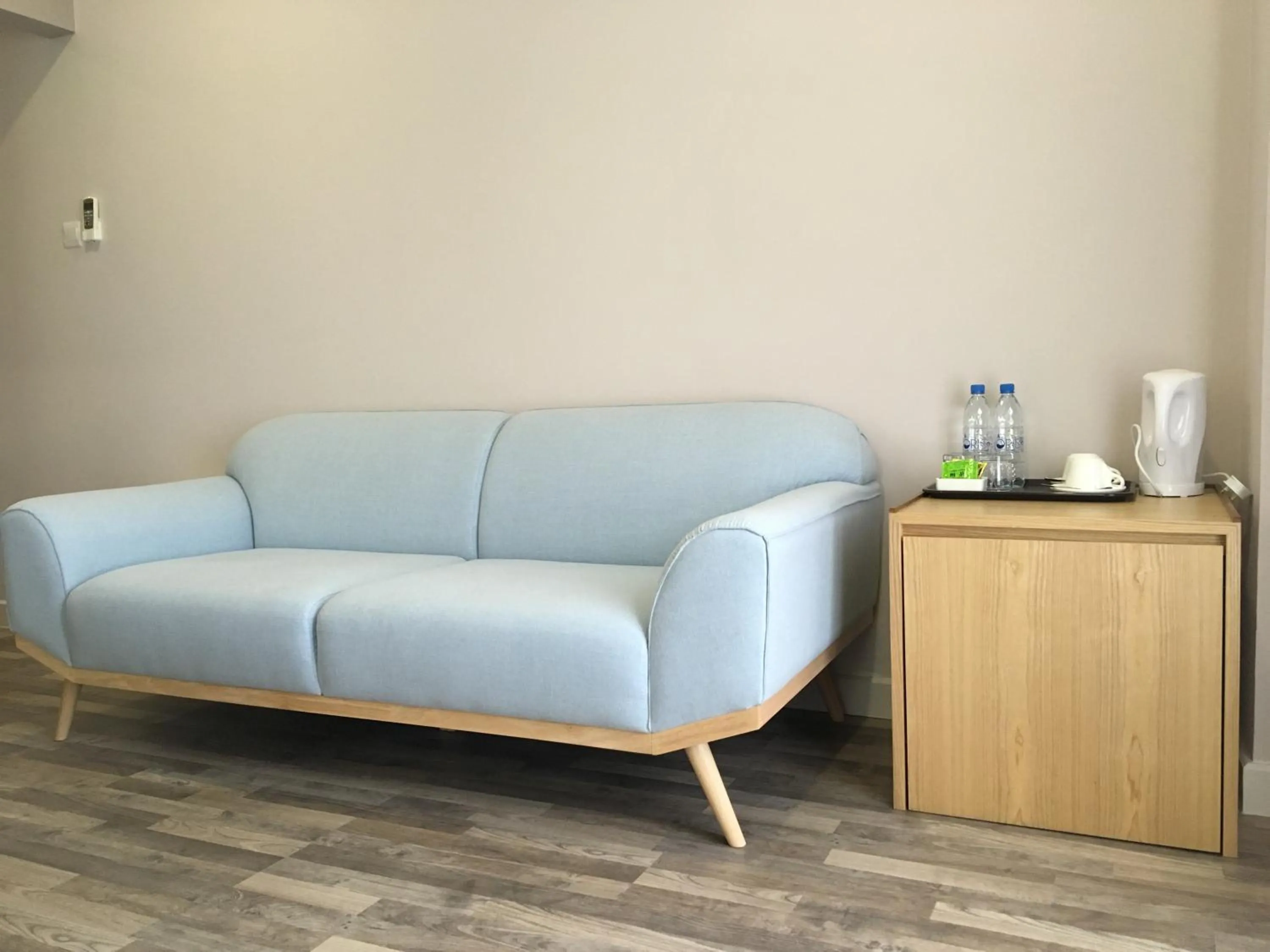 Seating area in D'Anggerek Serviced Apartment