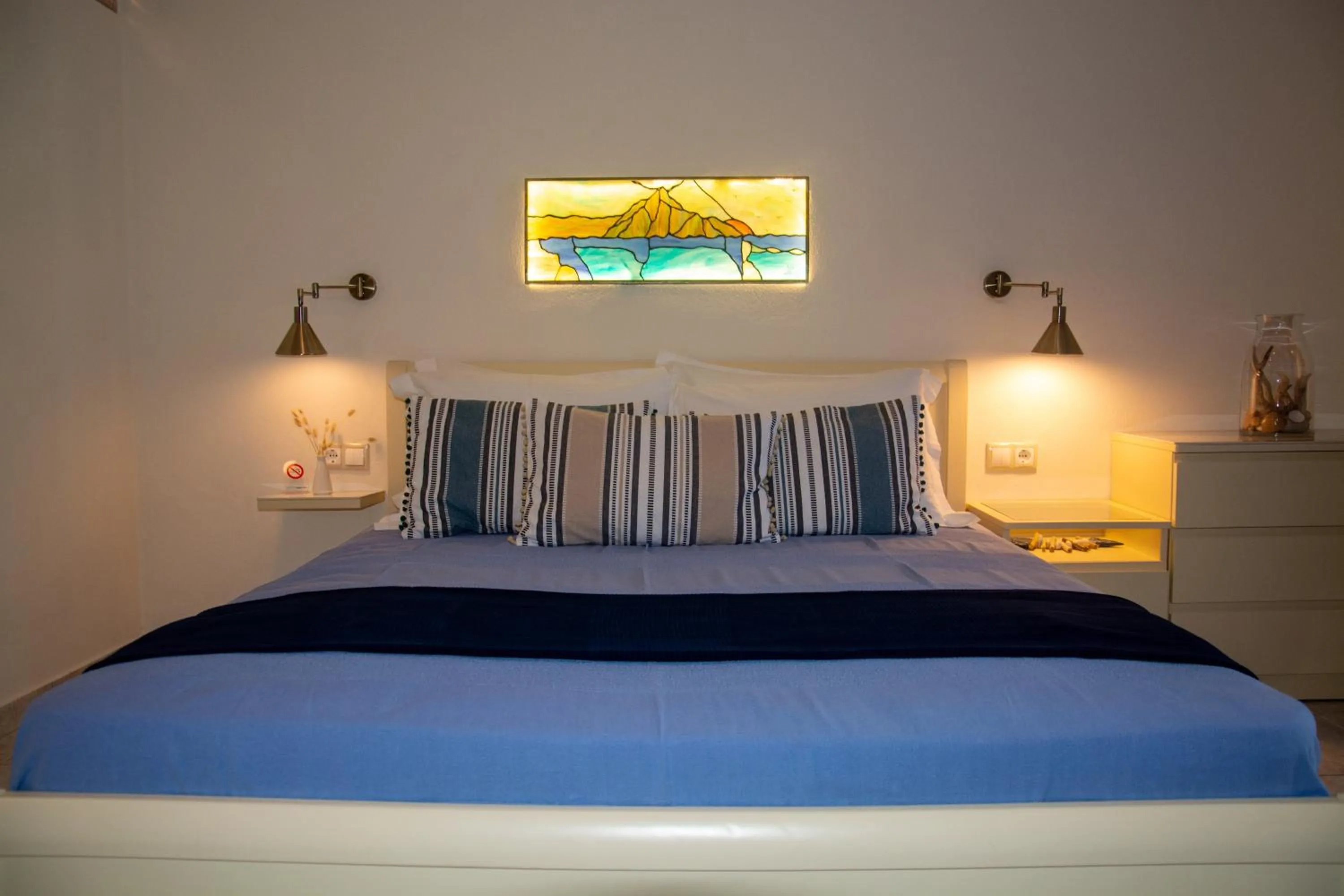 Bed in Aristea Studios