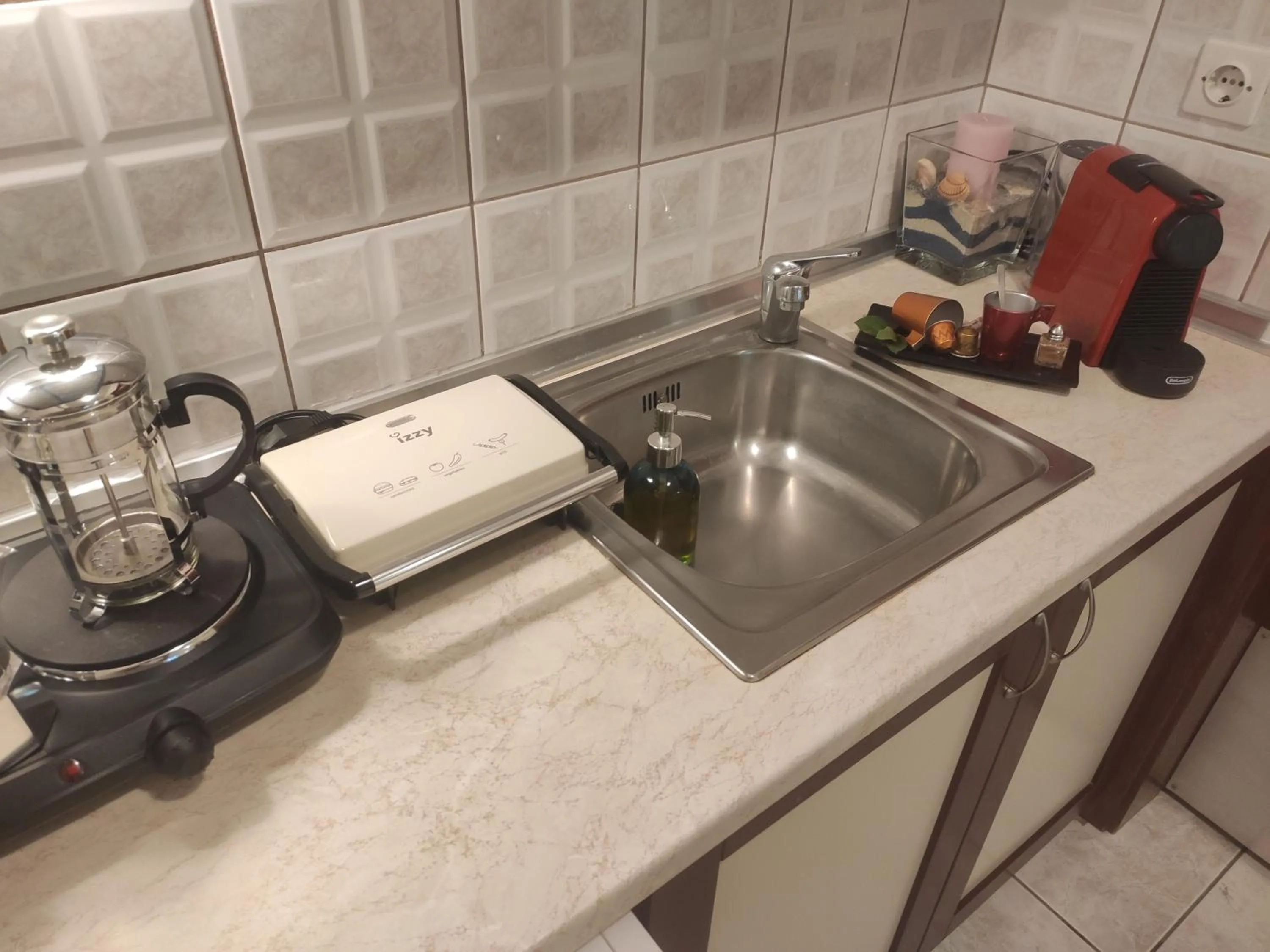 Kitchen or kitchenette in Aristea Studios