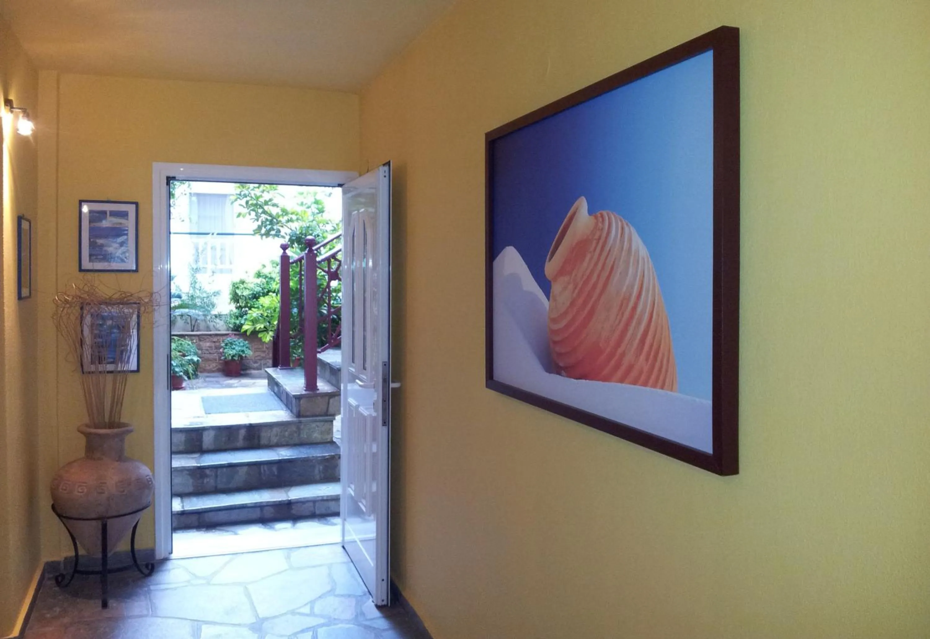 Facade/entrance in Aristea Studios
