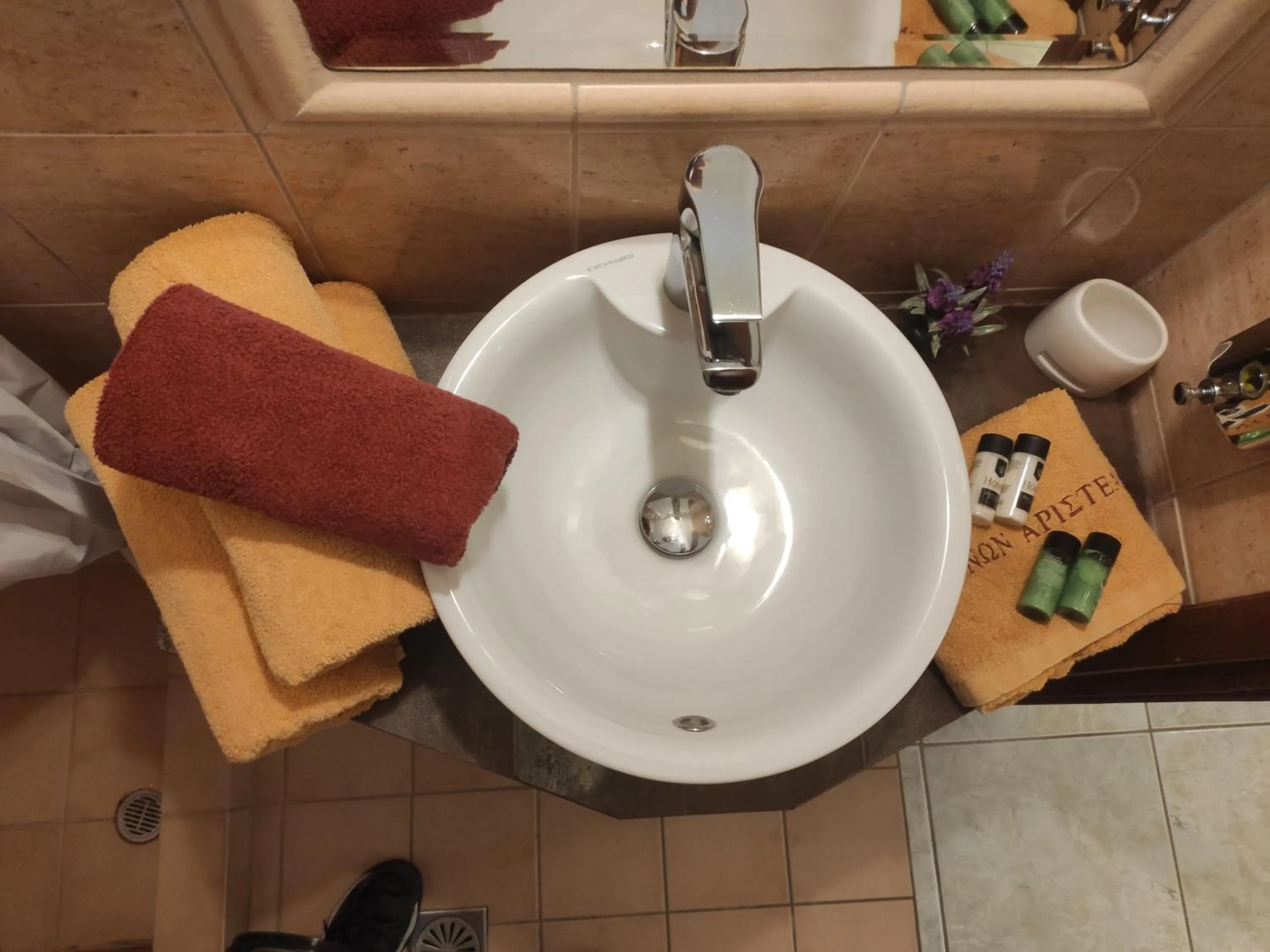 Bathroom in Aristea Studios