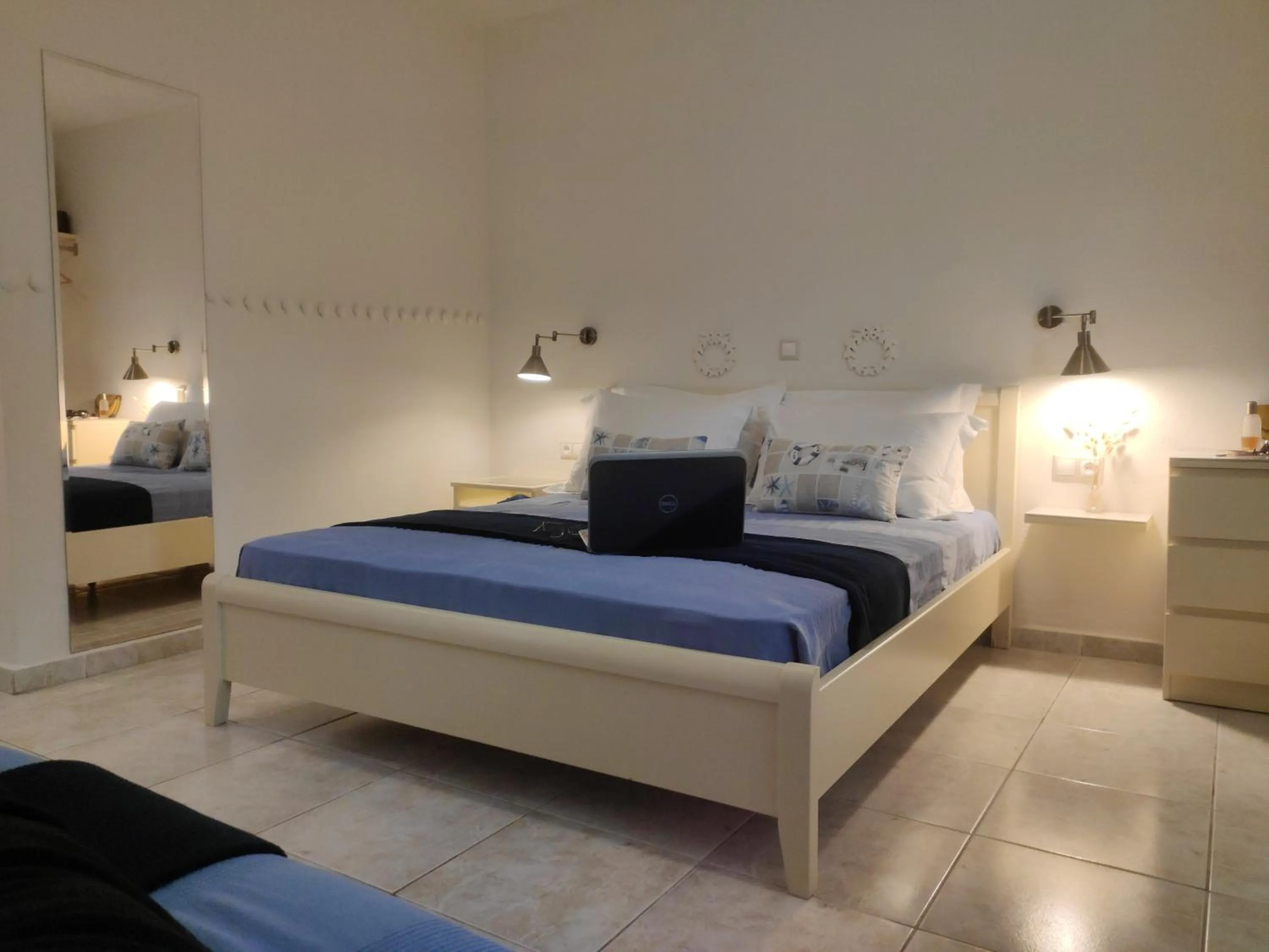 Bed in Aristea Studios