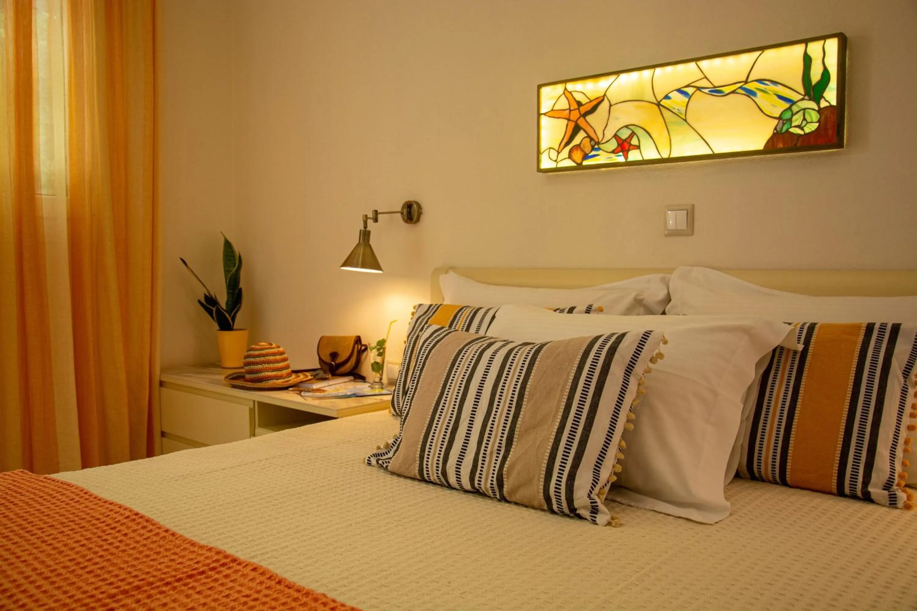 Bed in Aristea Studios