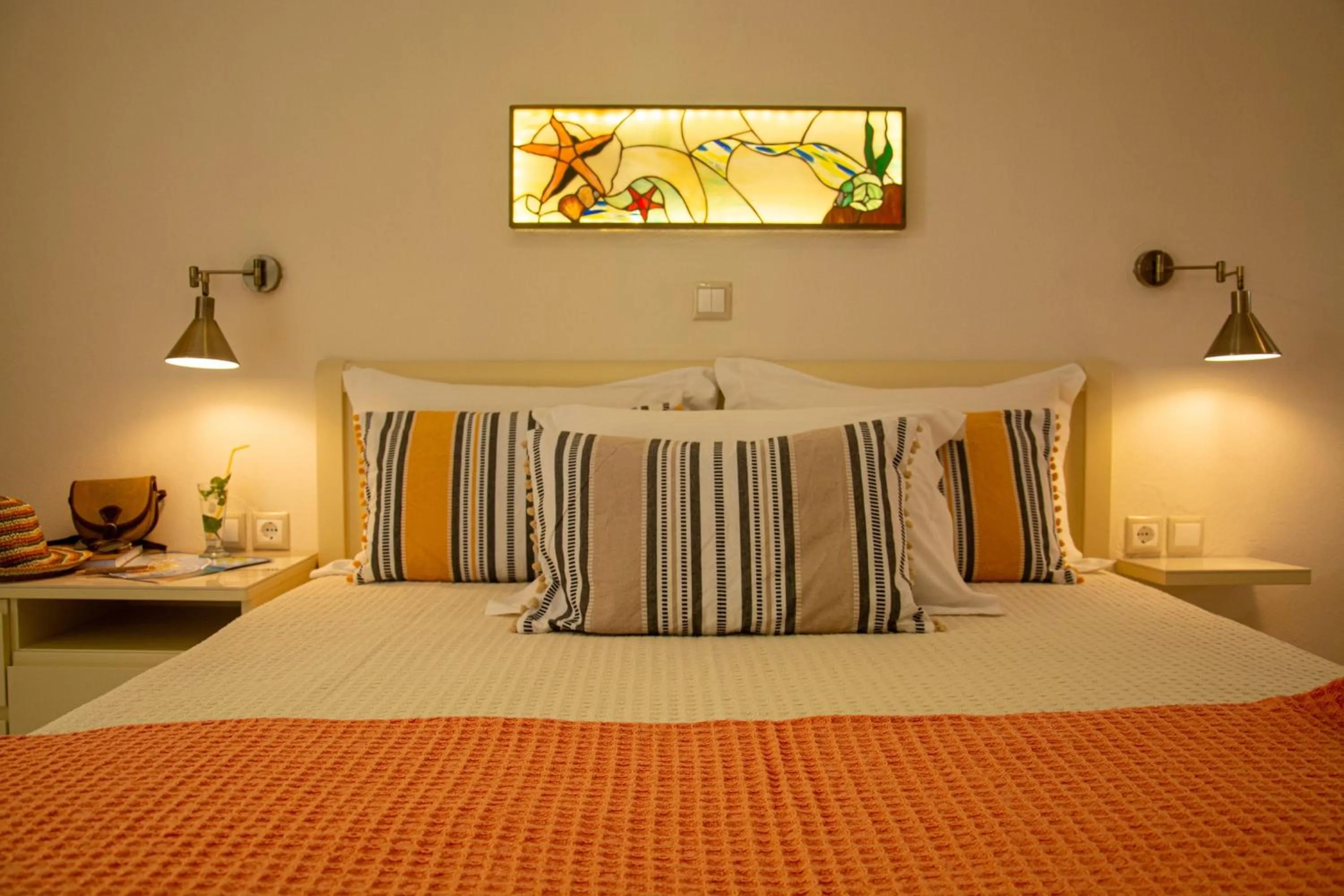 Bed in Aristea Studios