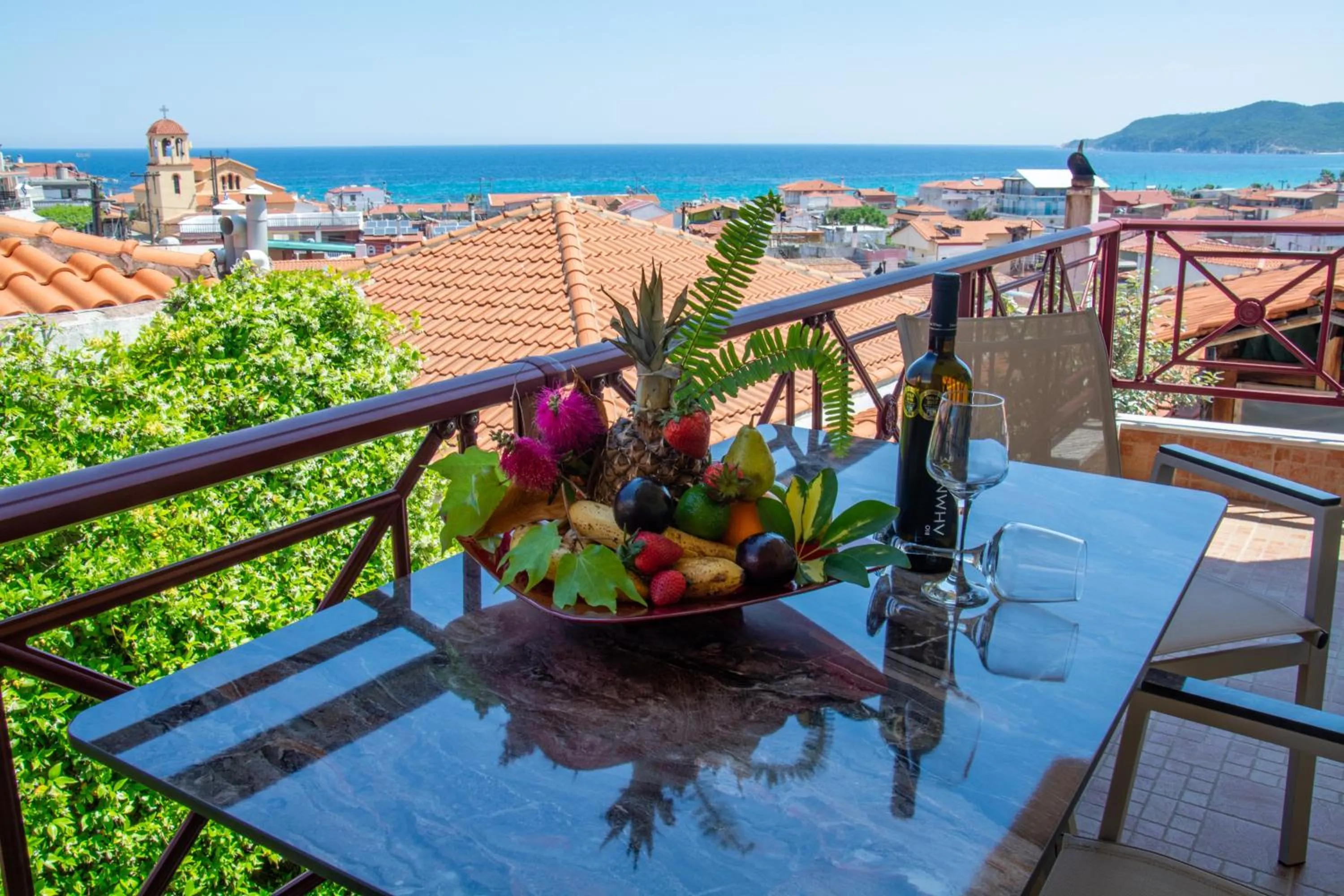 Balcony/Terrace in Aristea Studios