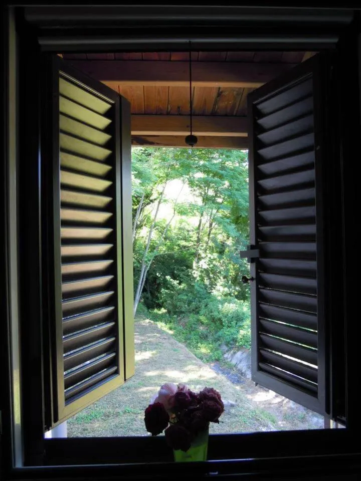 Garden view in B&B La Libellula