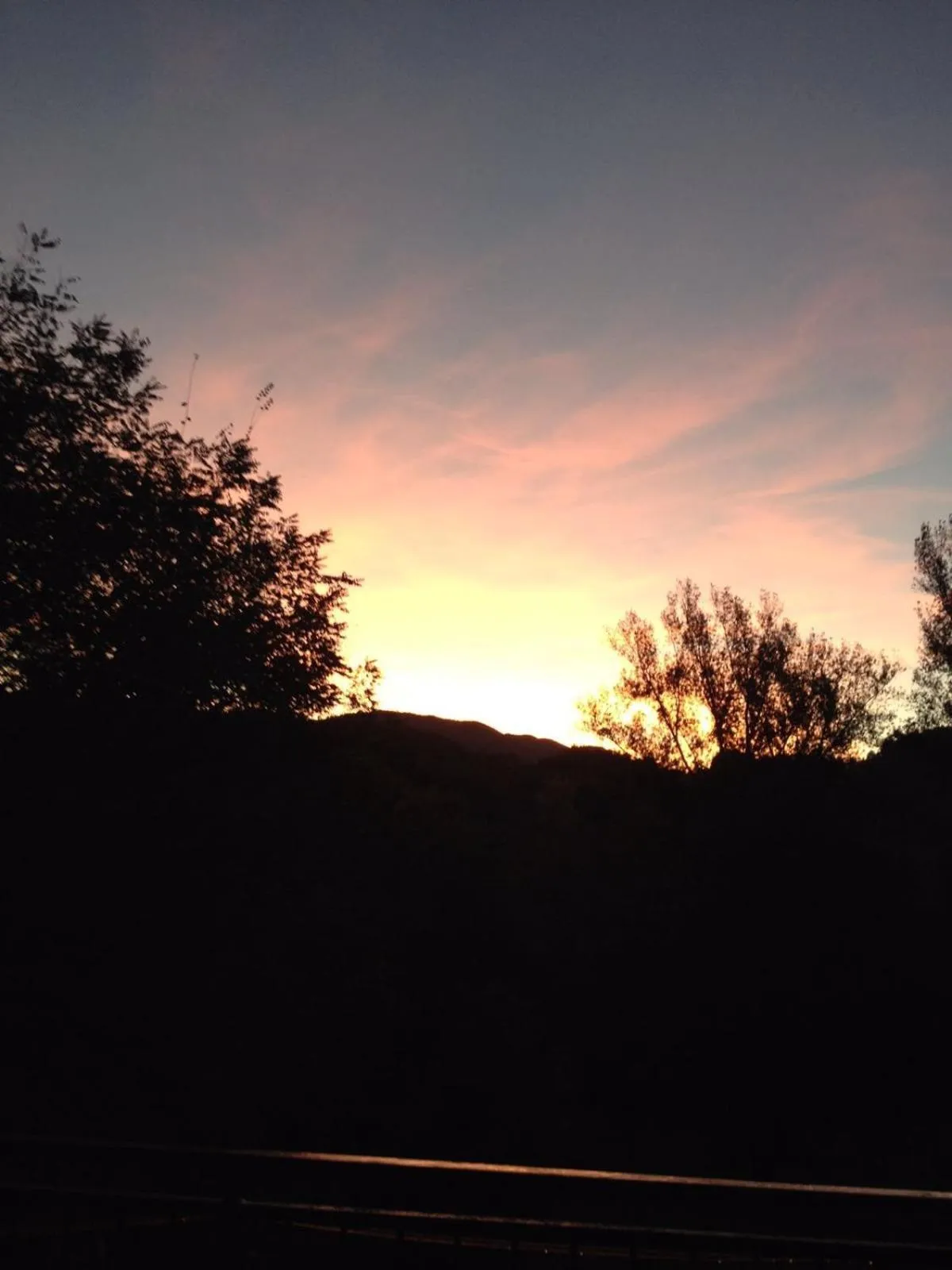 Sunset in B&B La Libellula