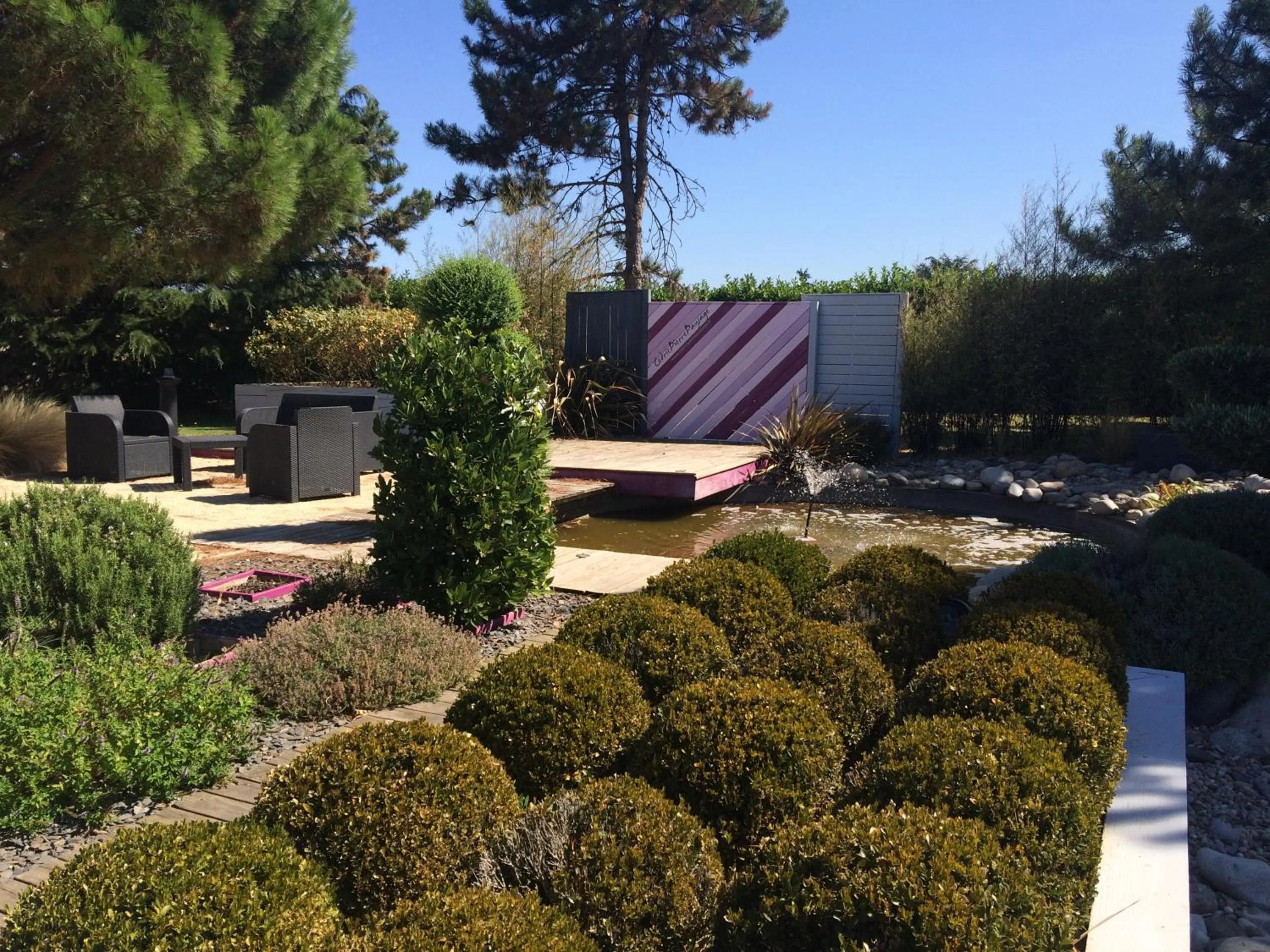 Garden in Sous Les Pins